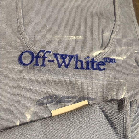 Off-White Off-White Light Blue Men's Tank Top Size US L / EU 52-54 / 3 - 11 Thumbnail