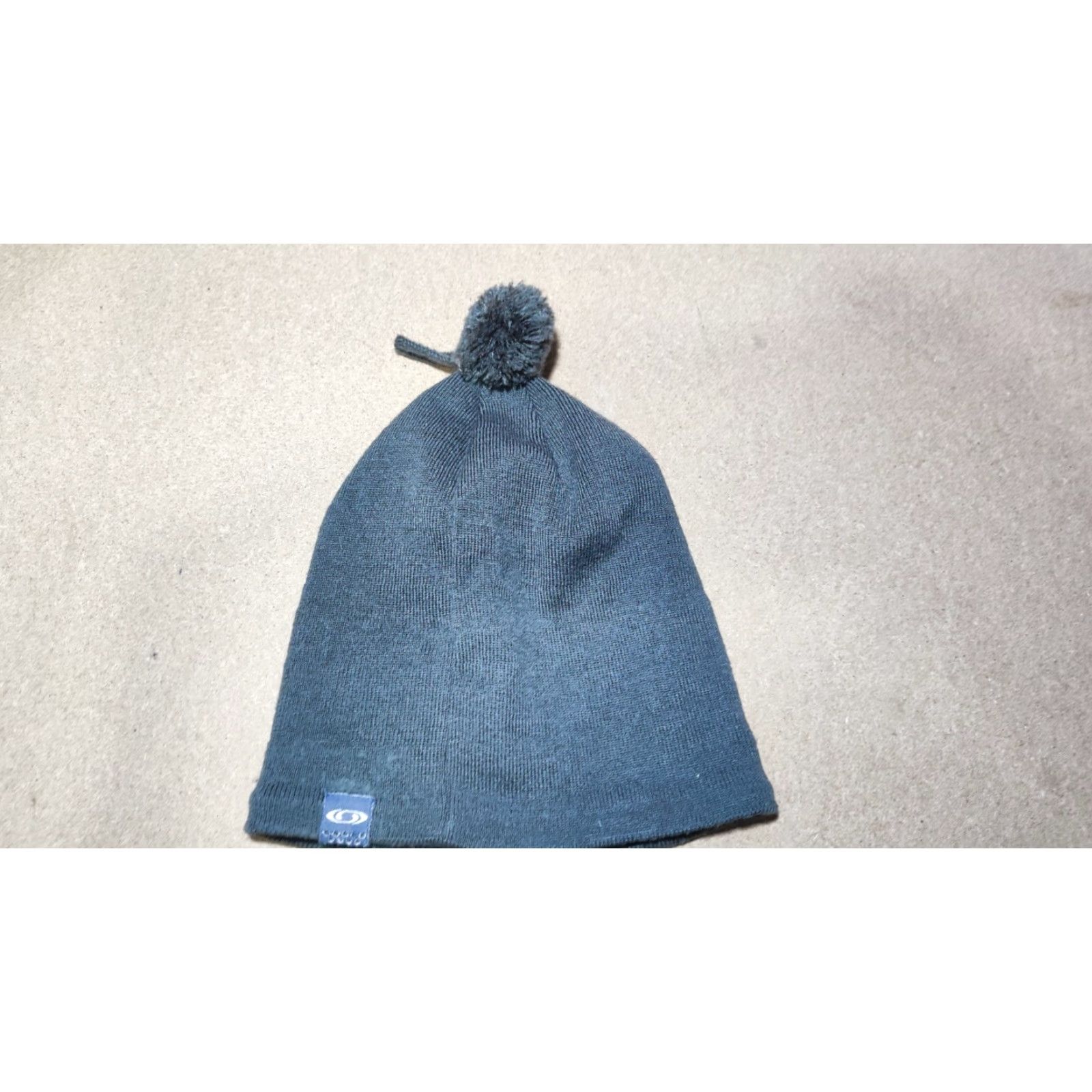 Salomon Salomon Beanie Hat One Size Thermal Lined Winter Pom Logo Knit Unisex Adults Green Seasonal Knitwear Size ONE SIZE - 3 Thumbnail
