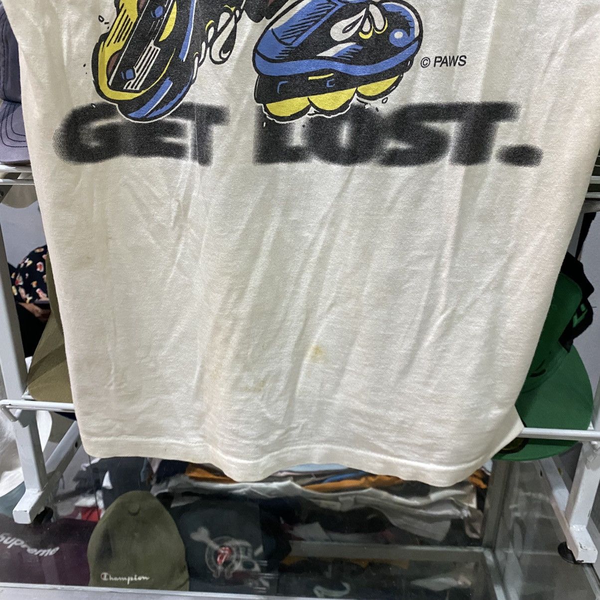 Vintage Vintage 90s Garfield Dont Walk SK8 Or Get Lost. t-shirt Size US L / EU 52-54 / 3 - 14 Thumbnail