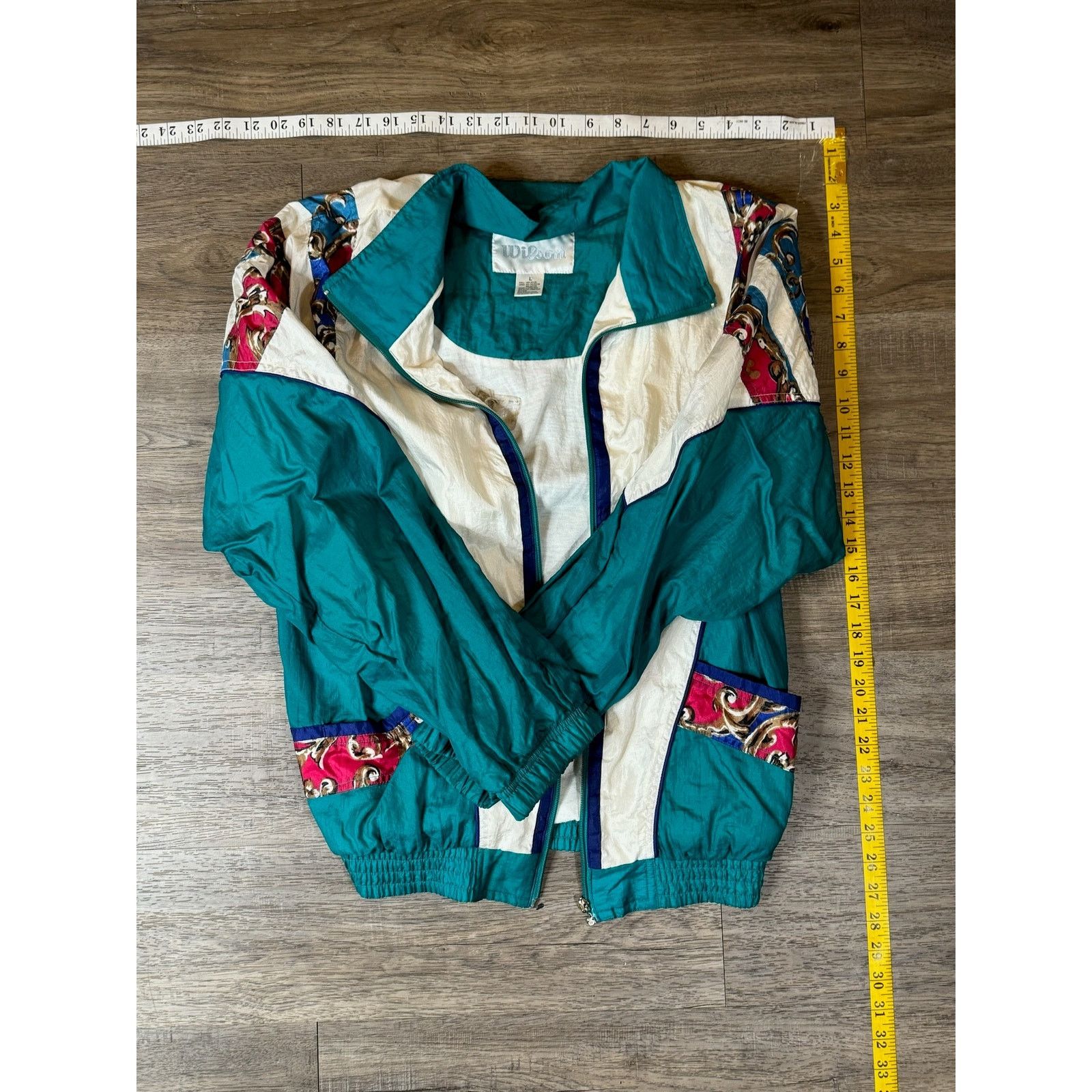 Vintage Wilson Vintage Windbreaker Jacket Size L - Broken Zipper Size L / US 10 / IT 46 - 5 Thumbnail