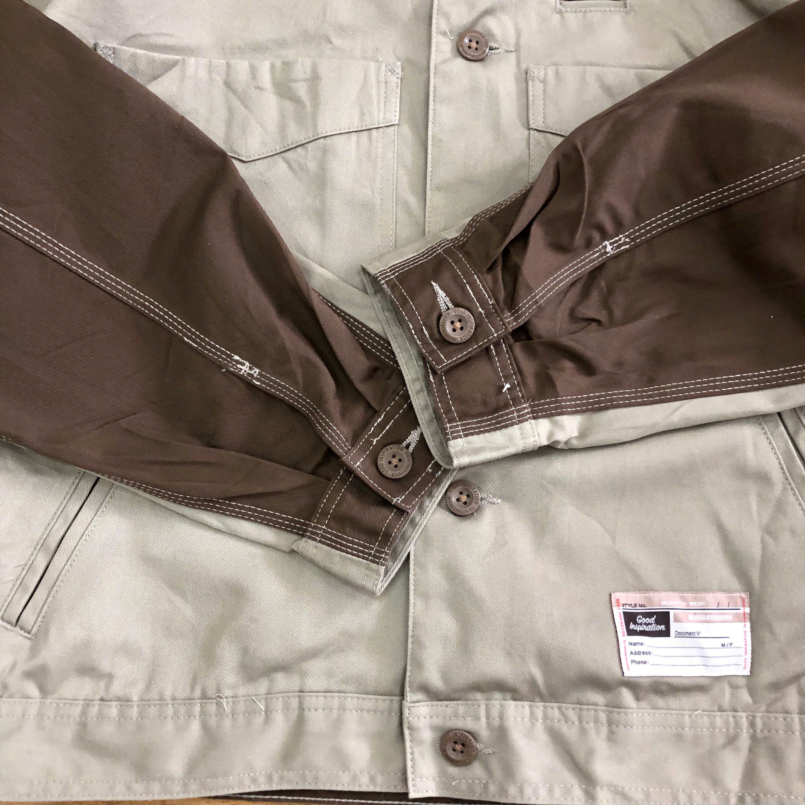 GU × Maison MIHARA YASUHIRO GOOD INPRISATION By MIHARAYASUHIRO 2 Tone Jacket Size US M / EU 48-50 / 2 - 3 Thumbnail