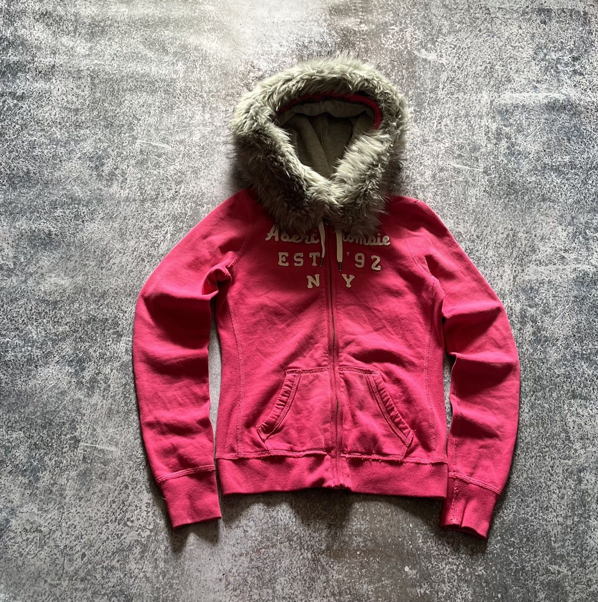 Hysteric Glamour × Undercover Abercrombie NY If Six Was nine style y2k faux fur zip hoodie Size M / US 6-8 / IT 42-44 - 2 Thumbnail