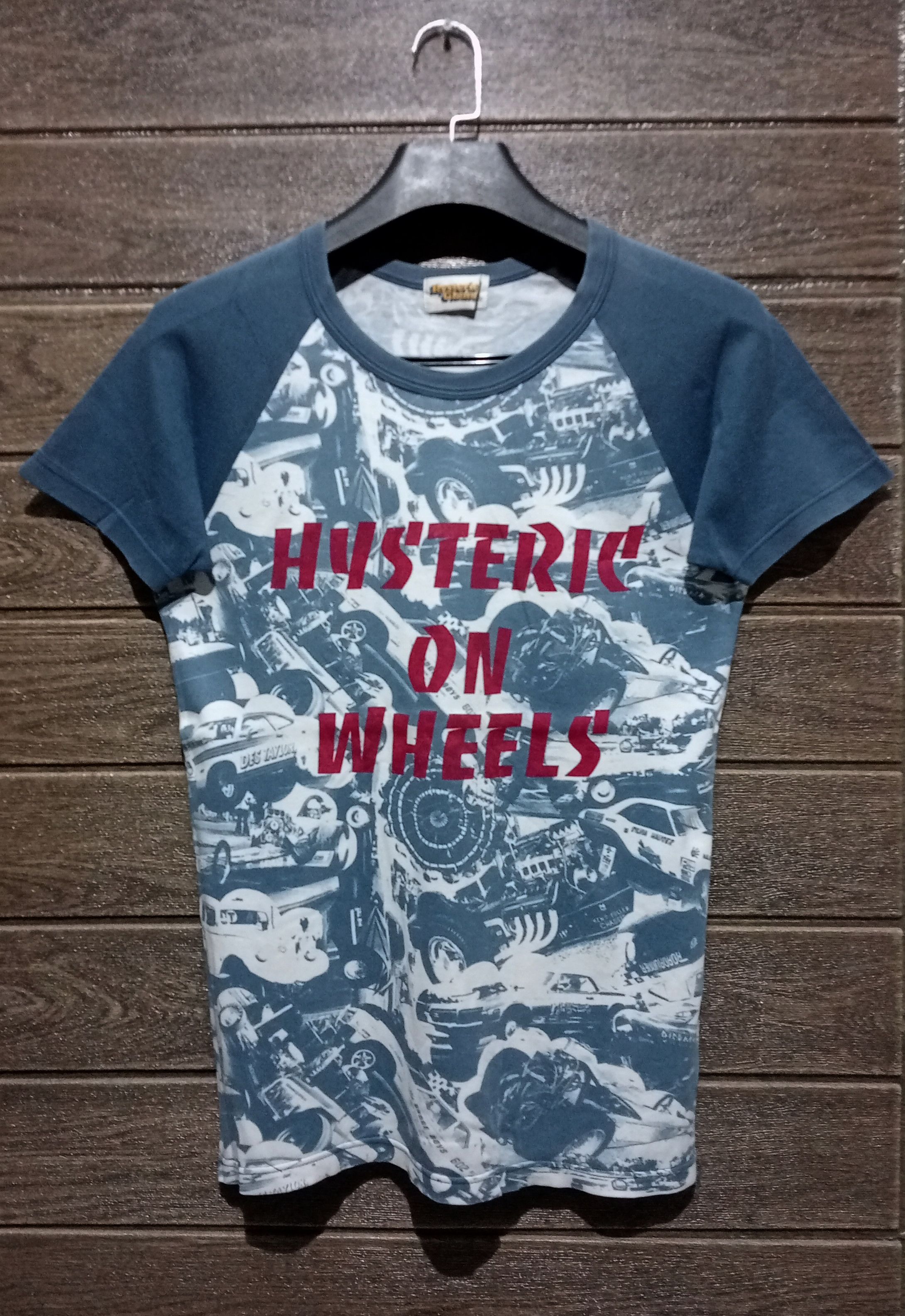 Hysteric Glamour Vintage Hysteric On Wheels Tee Size US S / EU 44-46 / 1 - 1 Thumbnail