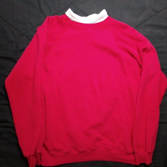 Hanes × Vintage Vintage 80s Koala Bears In Tree Collared Sweatshirt Size L / US 10 / IT 46 - 6 Thumbnail