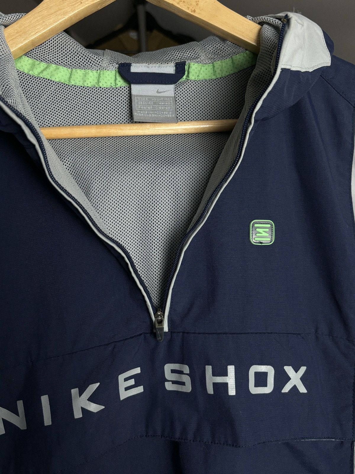 Nike 00s Nike Shox Anorak Jacket Vintage Size US S / EU 44-46 / 1 - 9 Thumbnail
