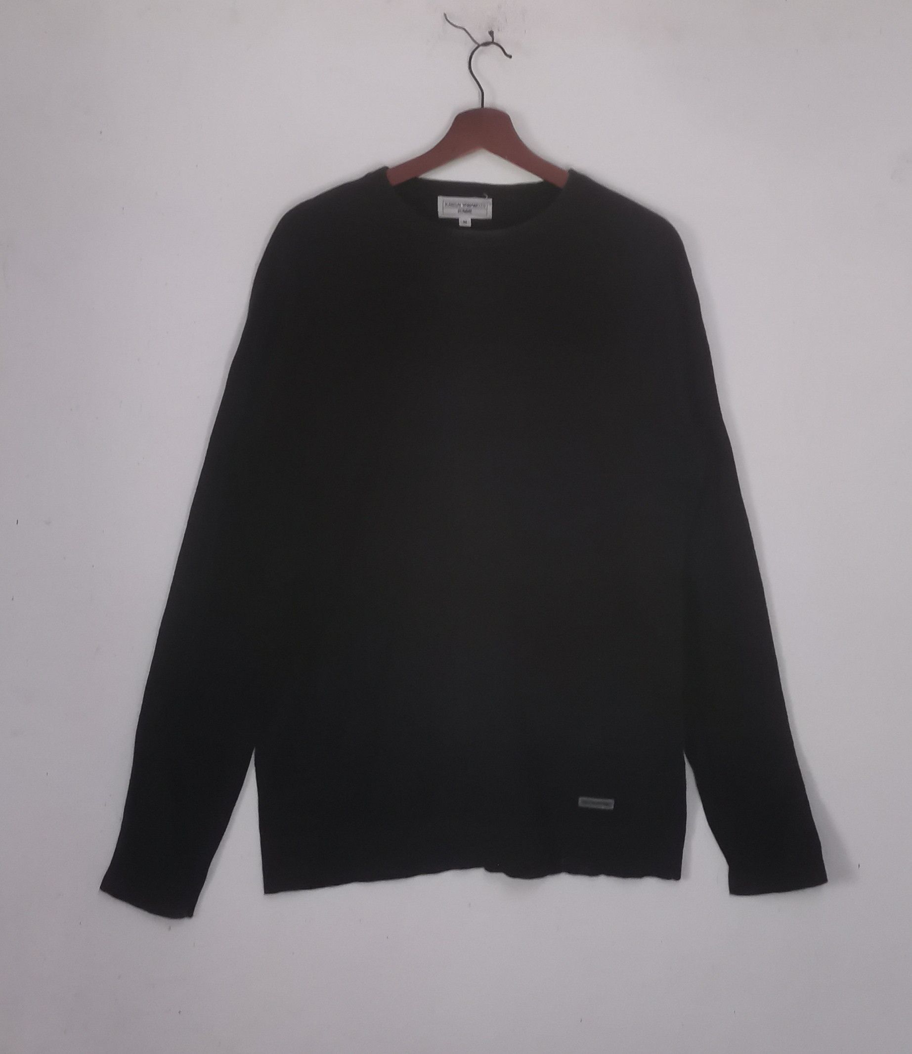 Kansai Yamamoto Rare Kansai Yamamoto sweatshirt black colour Size US M / EU 48-50 / 2 - 1 Thumbnail