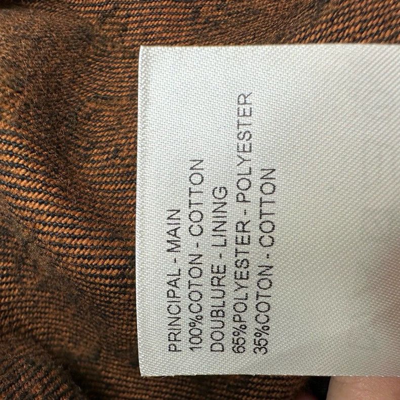 Louis Vuitton Louis Vuitton 25 brown full print hip skirt Size 37" - 5 Thumbnail
