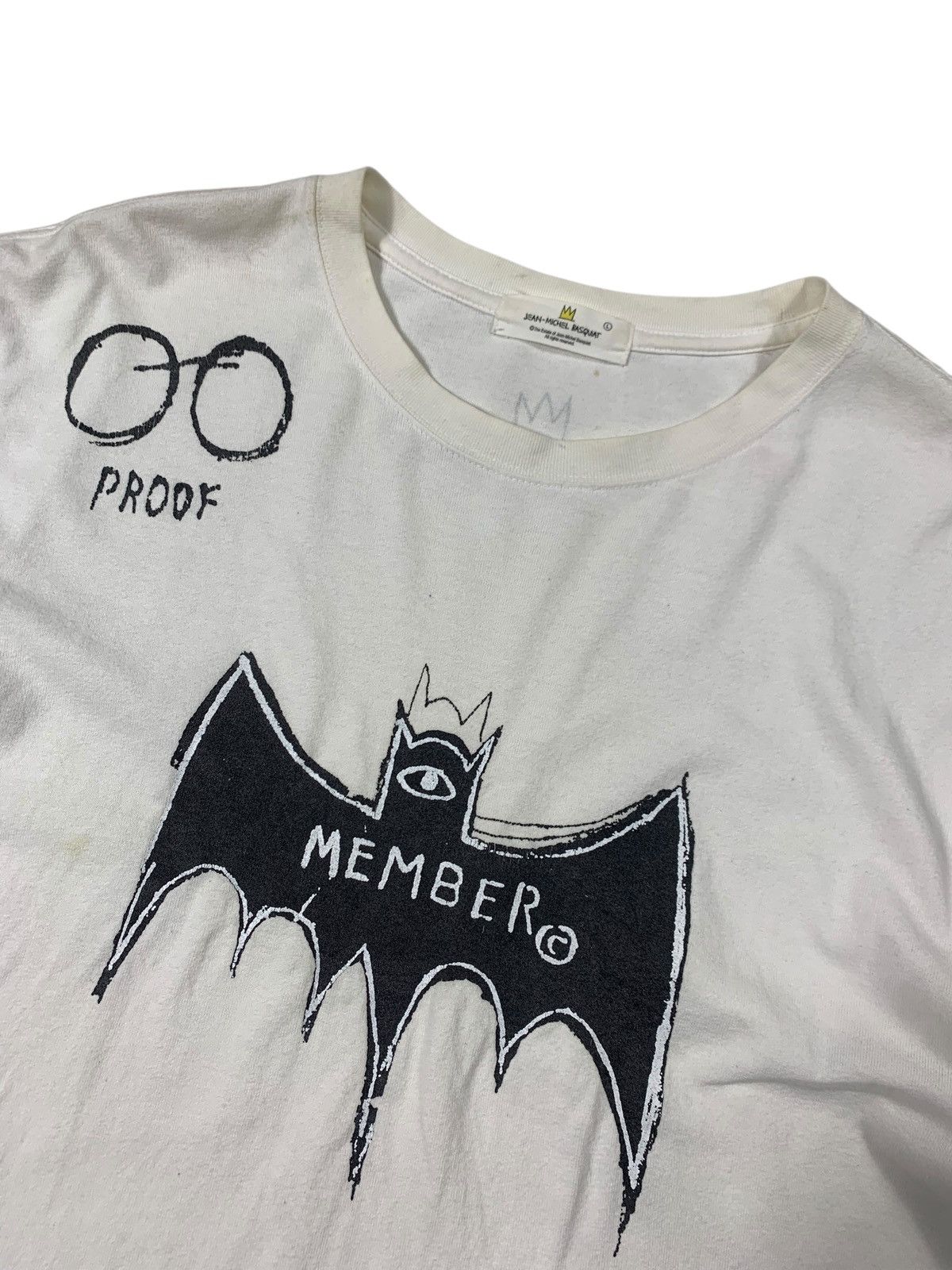 Japanese Brand Jeanmichaelbasquiat Tee Size US L / EU 52-54 / 3 - 2 Thumbnail