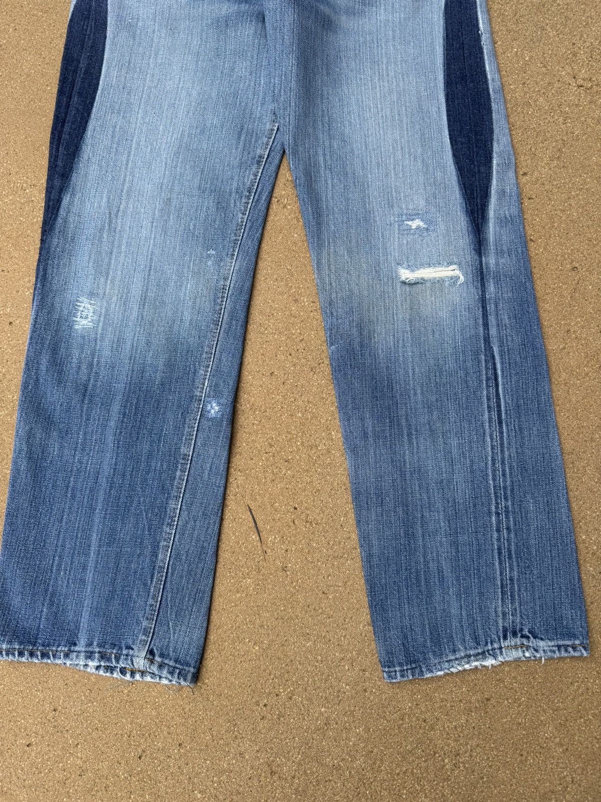 Levi's × Vintage Vtg 70’s Levis 501xx Redline Selvedge Distressed Jeans 28x28 Size US 28 / EU 44 - 3 Thumbnail