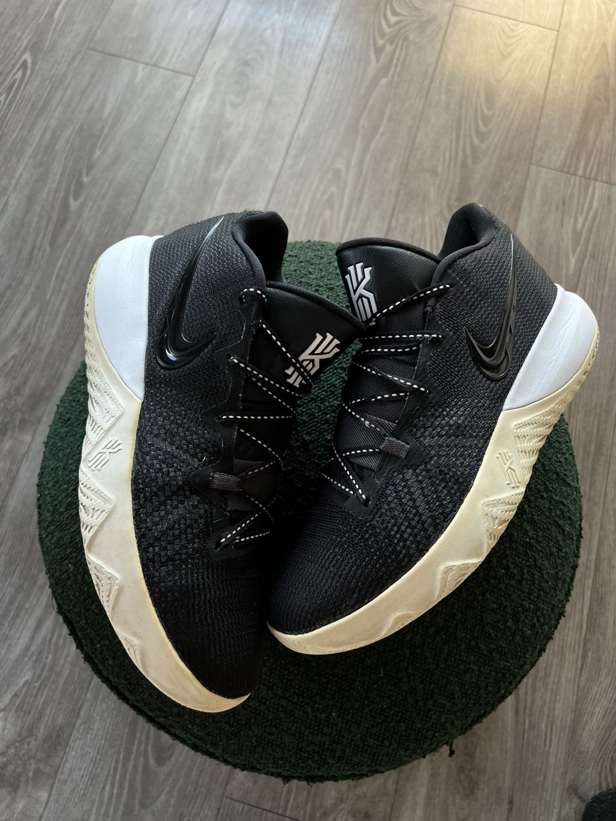 Nike Nike Kyrie Flytrap 11 Leather/Flyknit Basketball Sneakers Size US 12 / EU 45 - 3 Thumbnail