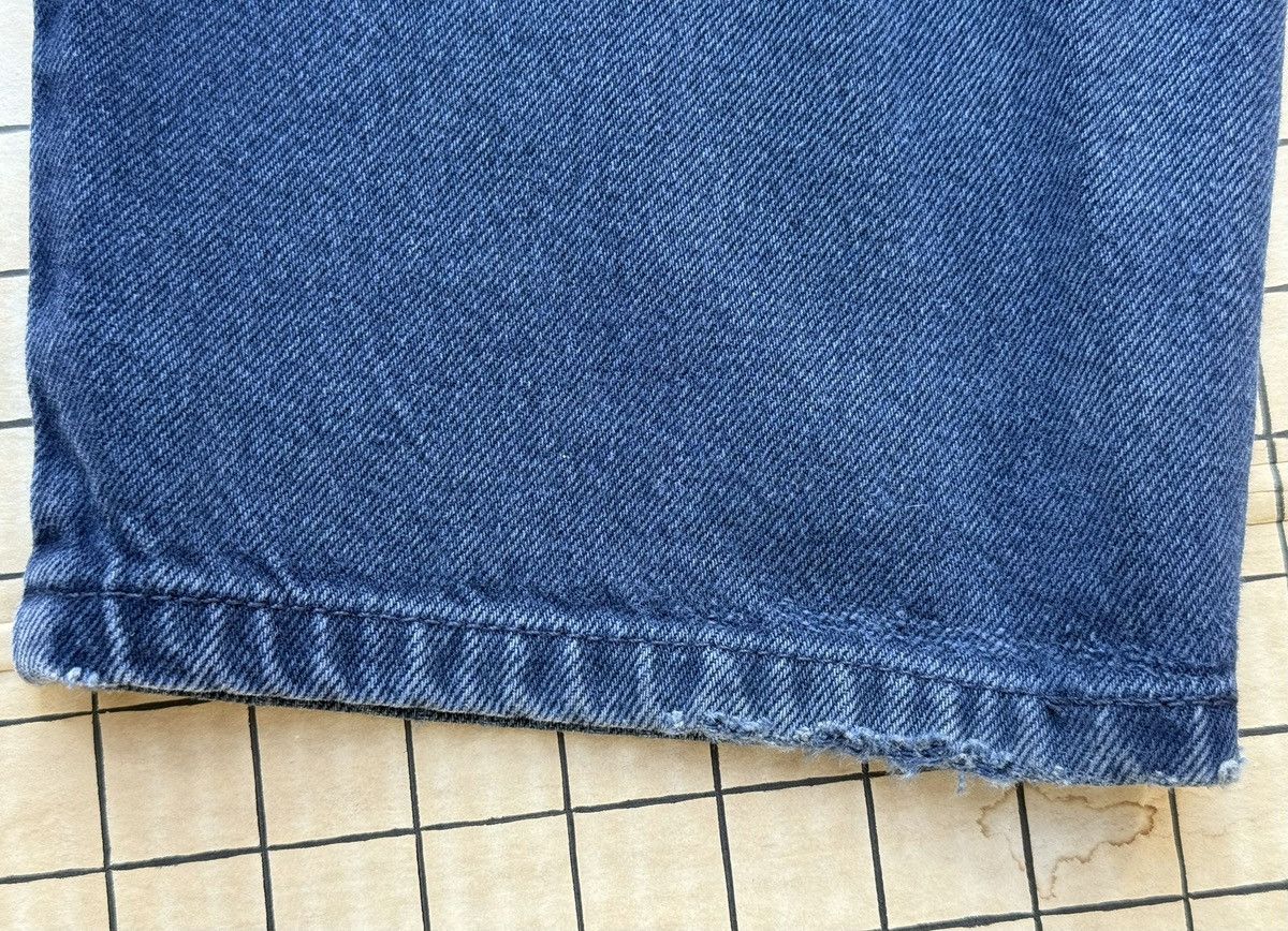 Anchor Blue × Vintage Vintage 90s Anchor Blue Baggy Jeans Dark Midnight Blue 30x30 Size US 30 / EU 46 - 8 Thumbnail