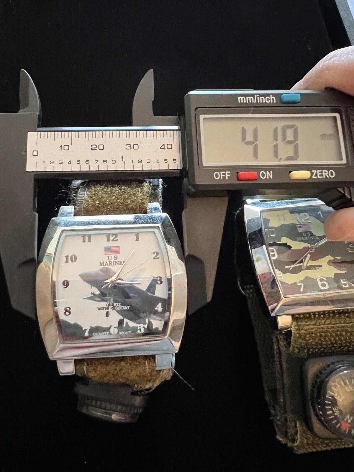 Designer 2 US Marine Watches New Batteries Working Size ONE SIZE - 2 Thumbnail