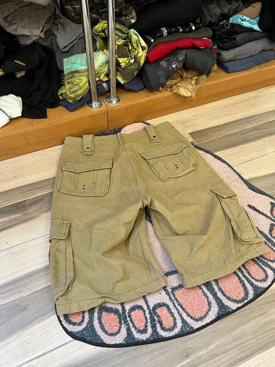 Dickies × Vintage Vintage Dickies Baggy Cargo Shorts Size US 33 - 6 Thumbnail