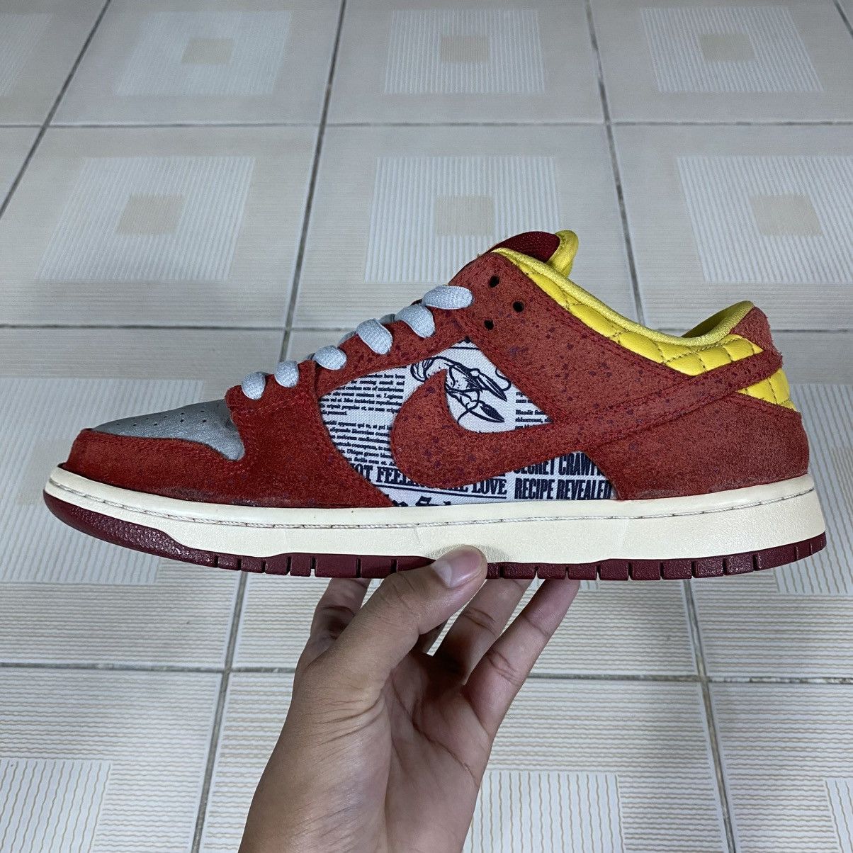 Nike SB Dunk Low Crawfish 2014 Size US 8.5 / EU 41-42 - 7 Thumbnail
