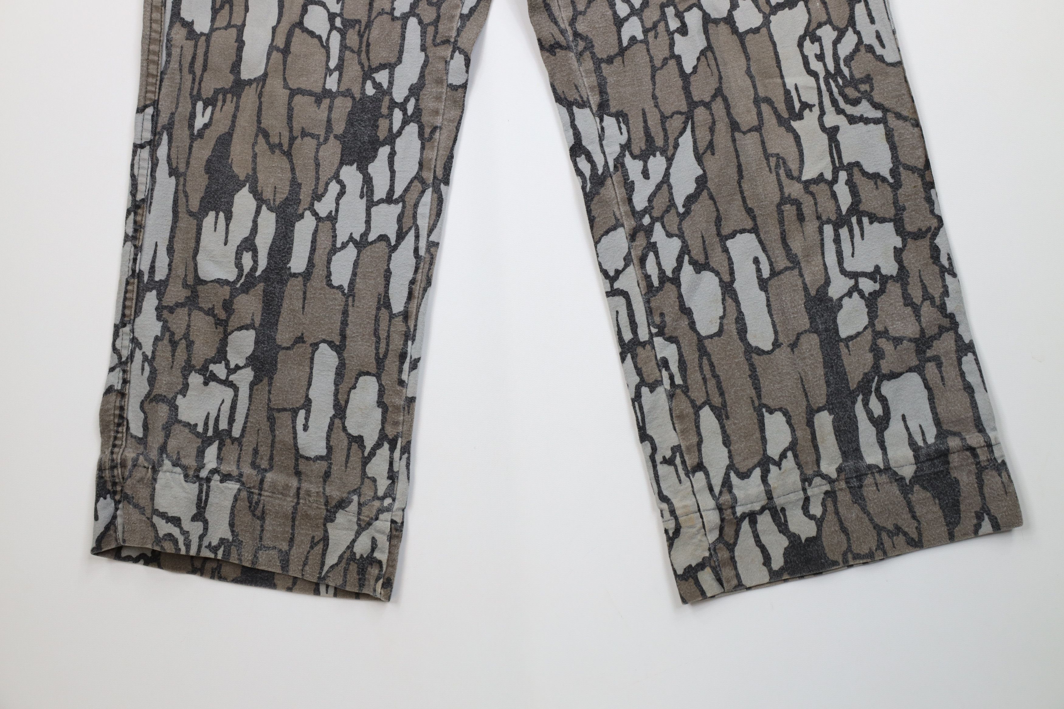 Vintage Vintage 70s 80s Trebark Camouflage Wide Leg Cargo Pants USA Size US 38 / EU 54 - 4 Thumbnail