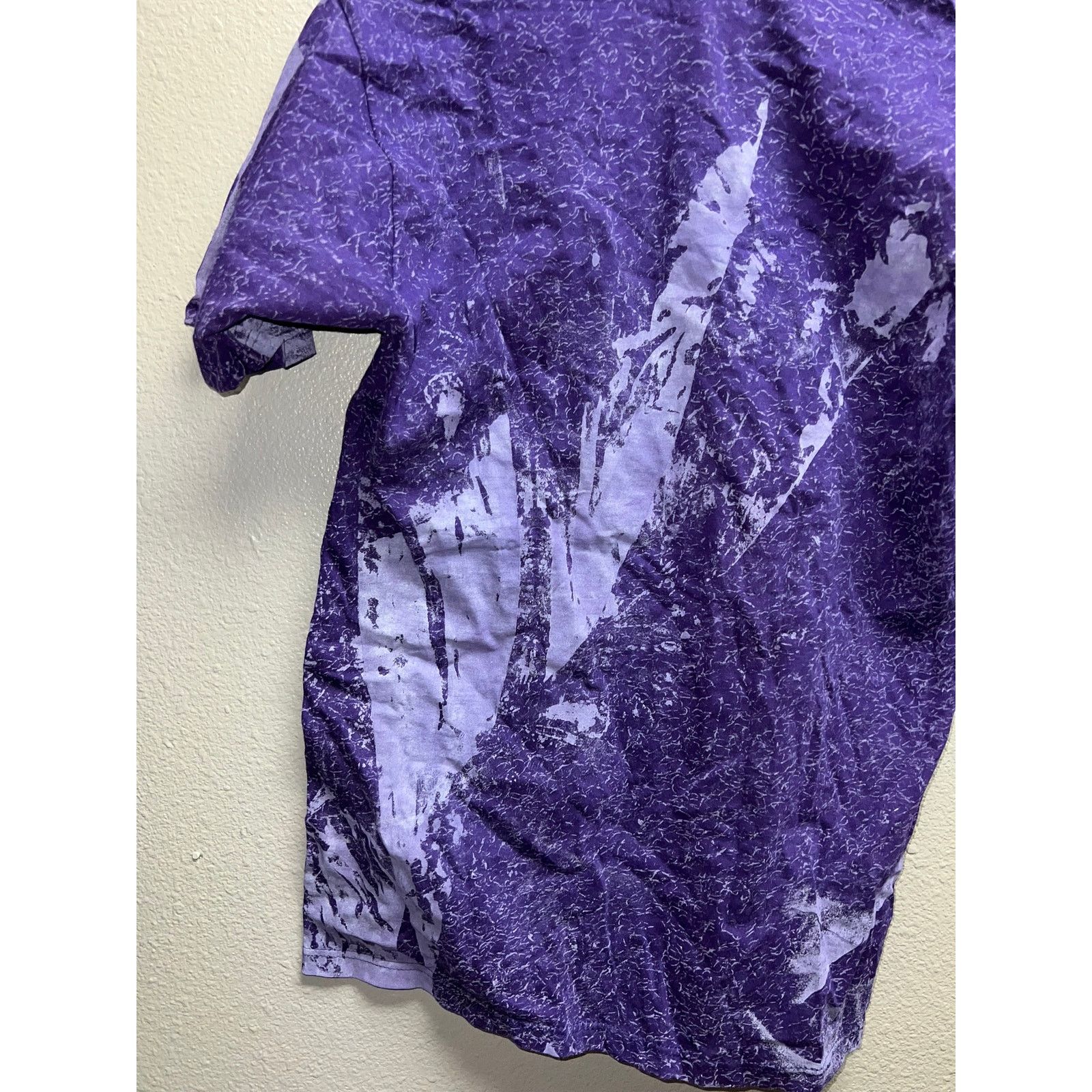 Jerzees 90s Vintage Jerzees Purple Blank Paint Shirt Tee VTG 1990s M Size US M / EU 48-50 / 2 - 8 Thumbnail