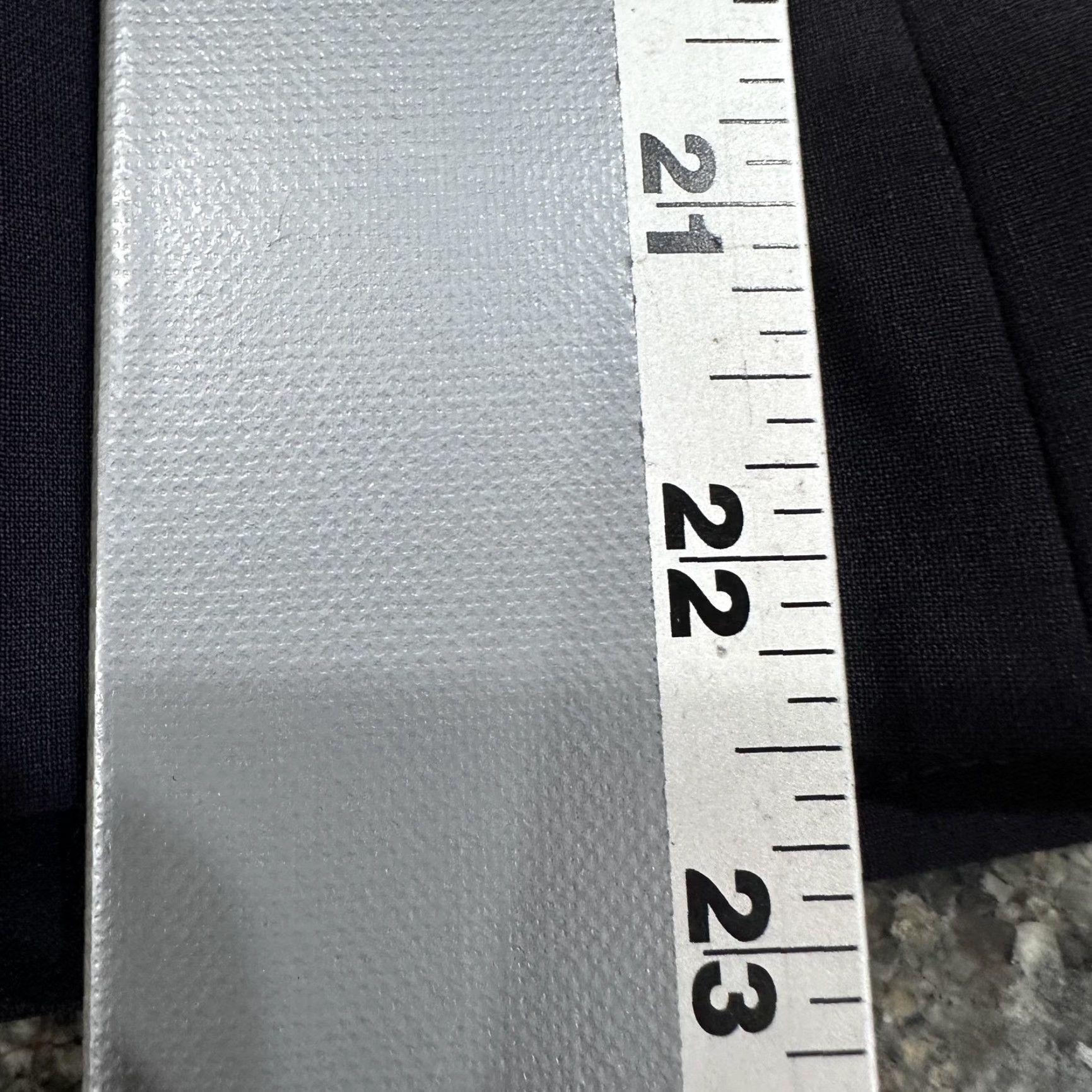 Lands' End Lands' End Blazer 6P Gray Notch Single-Breasted Lined Wool Blend 100% Polyester Petite Women Office Career Size M / US 6-8 / IT 42-44 - 4 Thumbnail