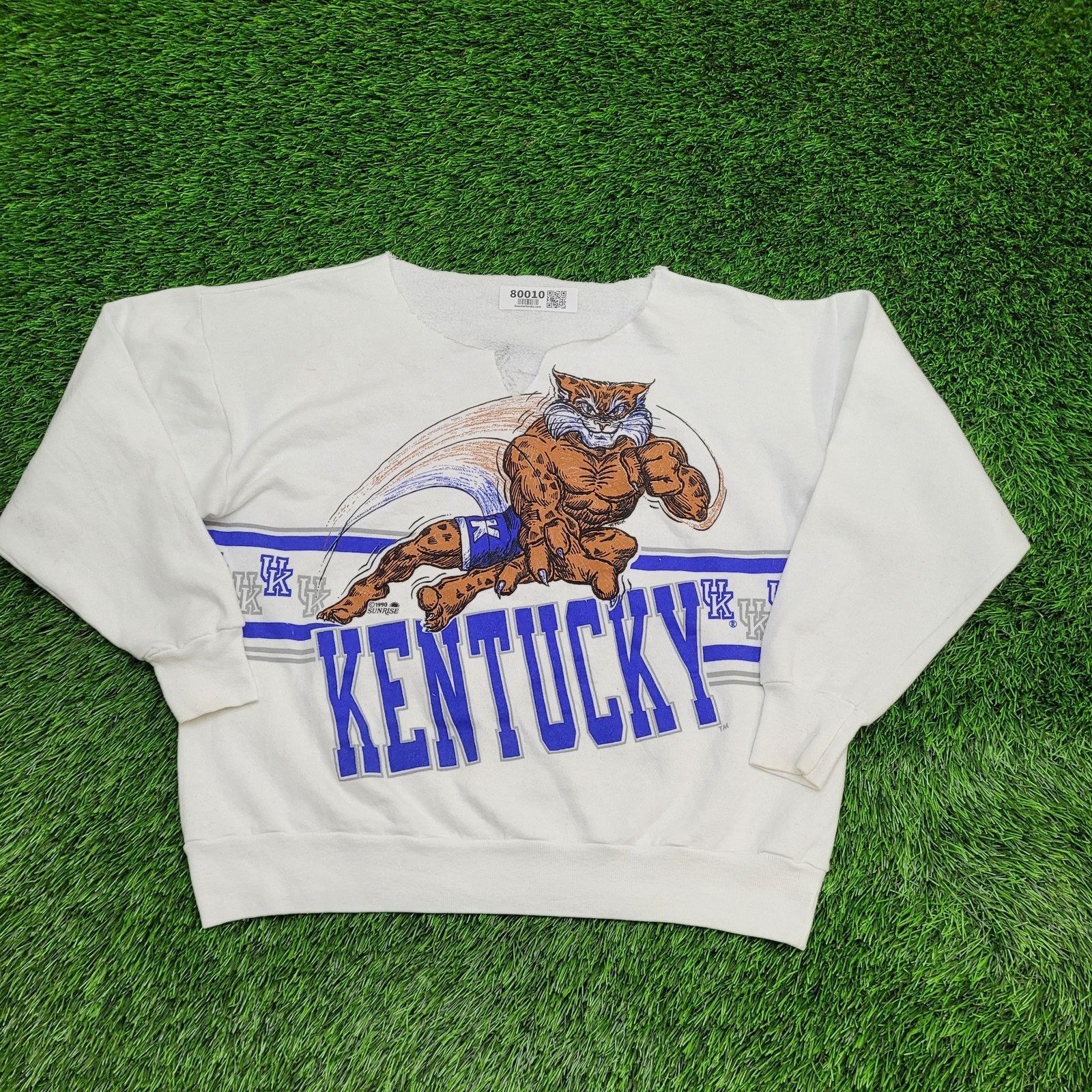 Vintage Vintage Kentucky Wildcats Sweatshirt Womens XL 22x23 Boxy Size US XL / EU 56 / 4 - 2 Thumbnail