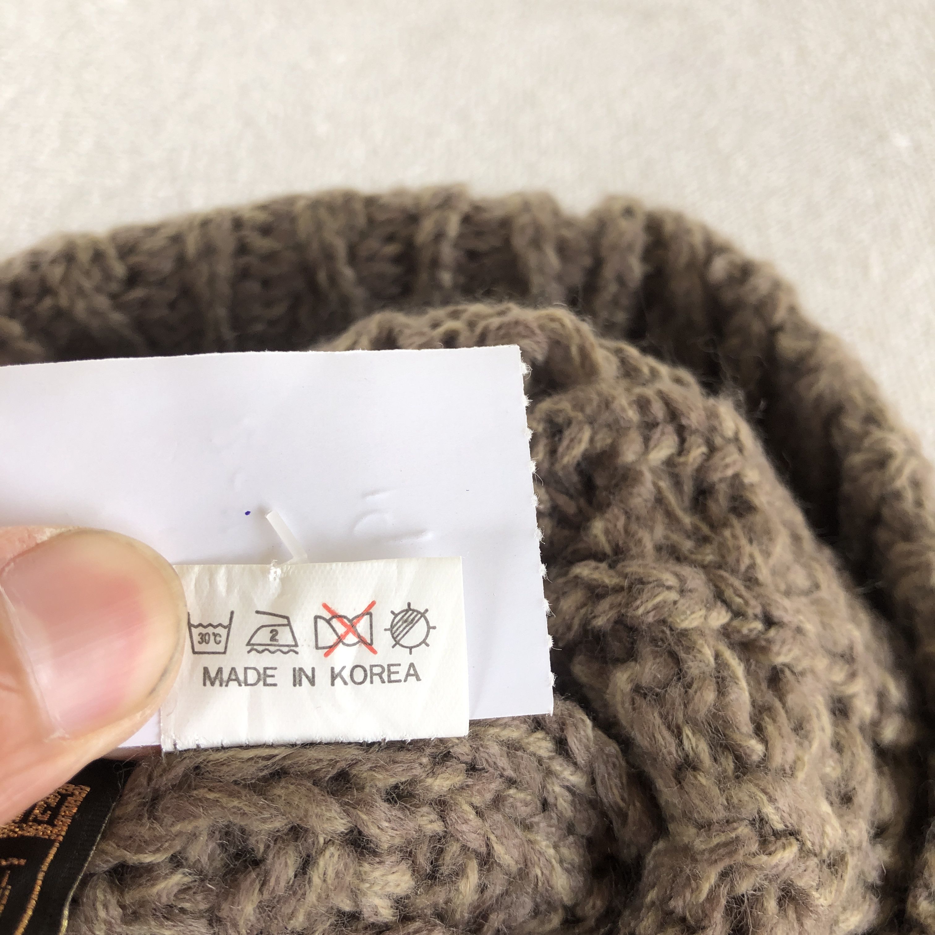 Japanese Brand Vintage Y2K Flava Cable Knit Beanie Slouchy Snow Caps Hats Size ONE SIZE - 6 Thumbnail