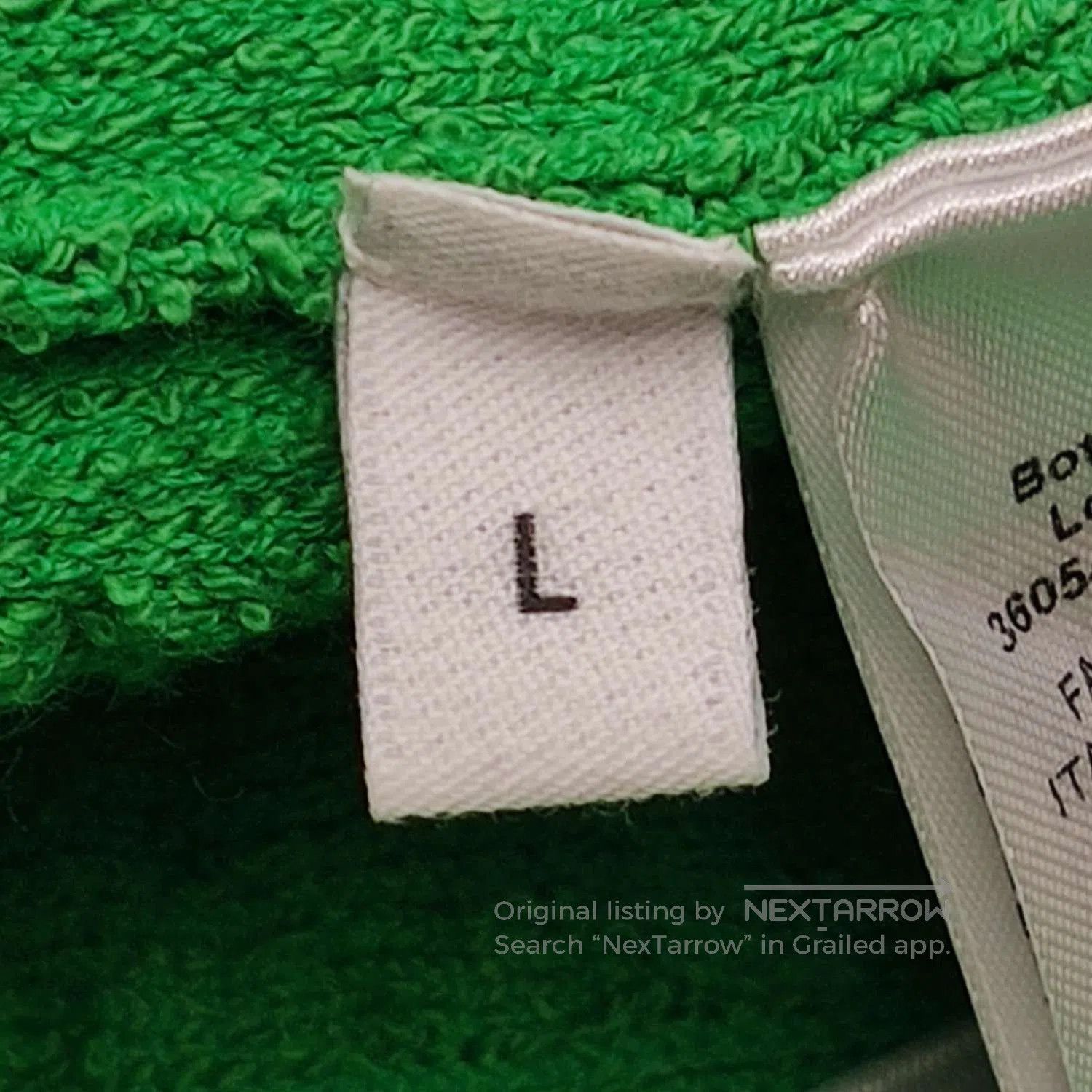 Louis Vuitton Bottega Veneta Green Intrecciato Cotton Short Sleeve Knit L Size US L / EU 52-54 / 3 - 4 Thumbnail