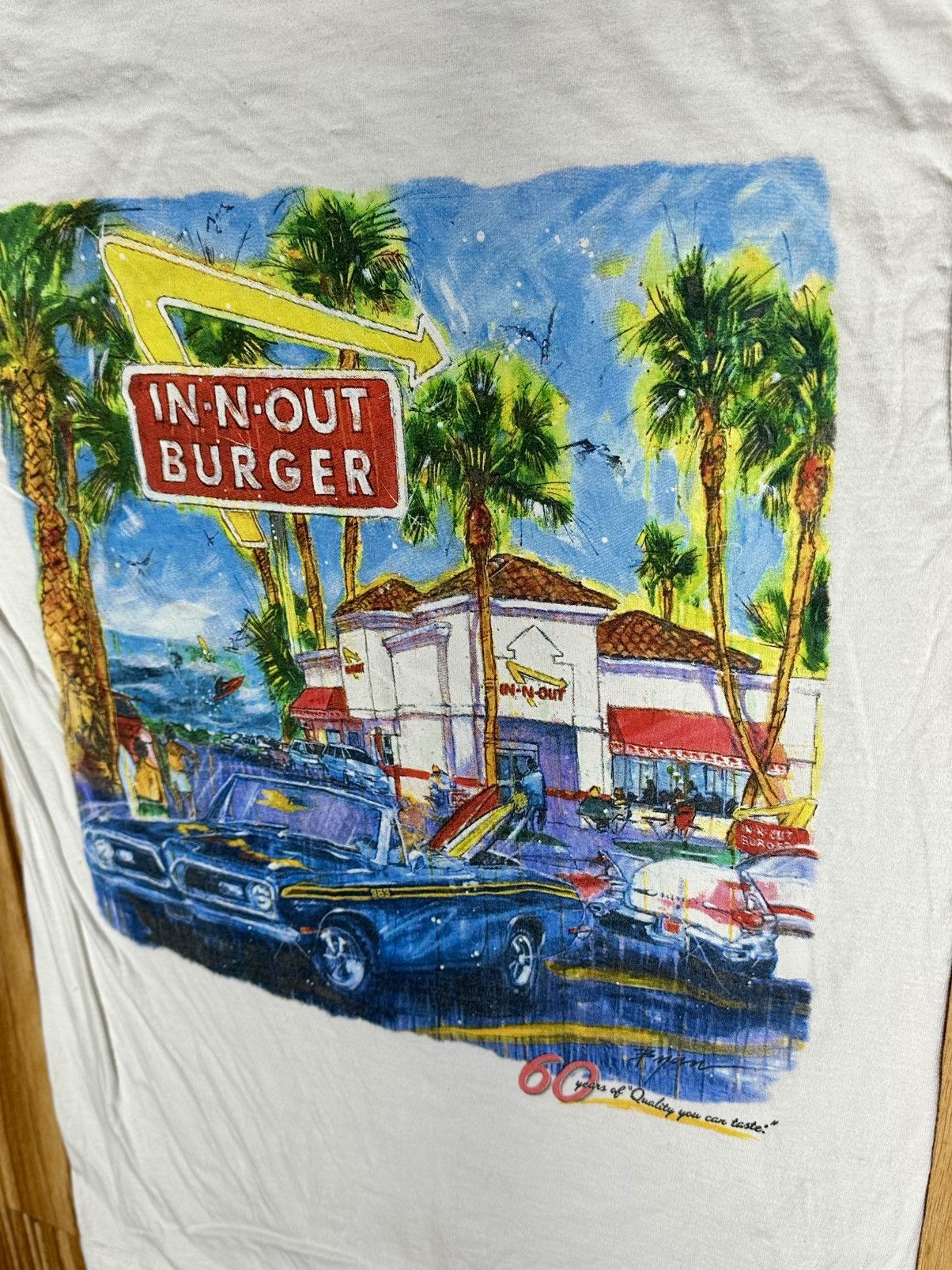 Other In-N-Out Burger 983 Dodge challenger 60yrs of quality Tshirt Size US S / EU 44-46 / 1 - 9 Thumbnail