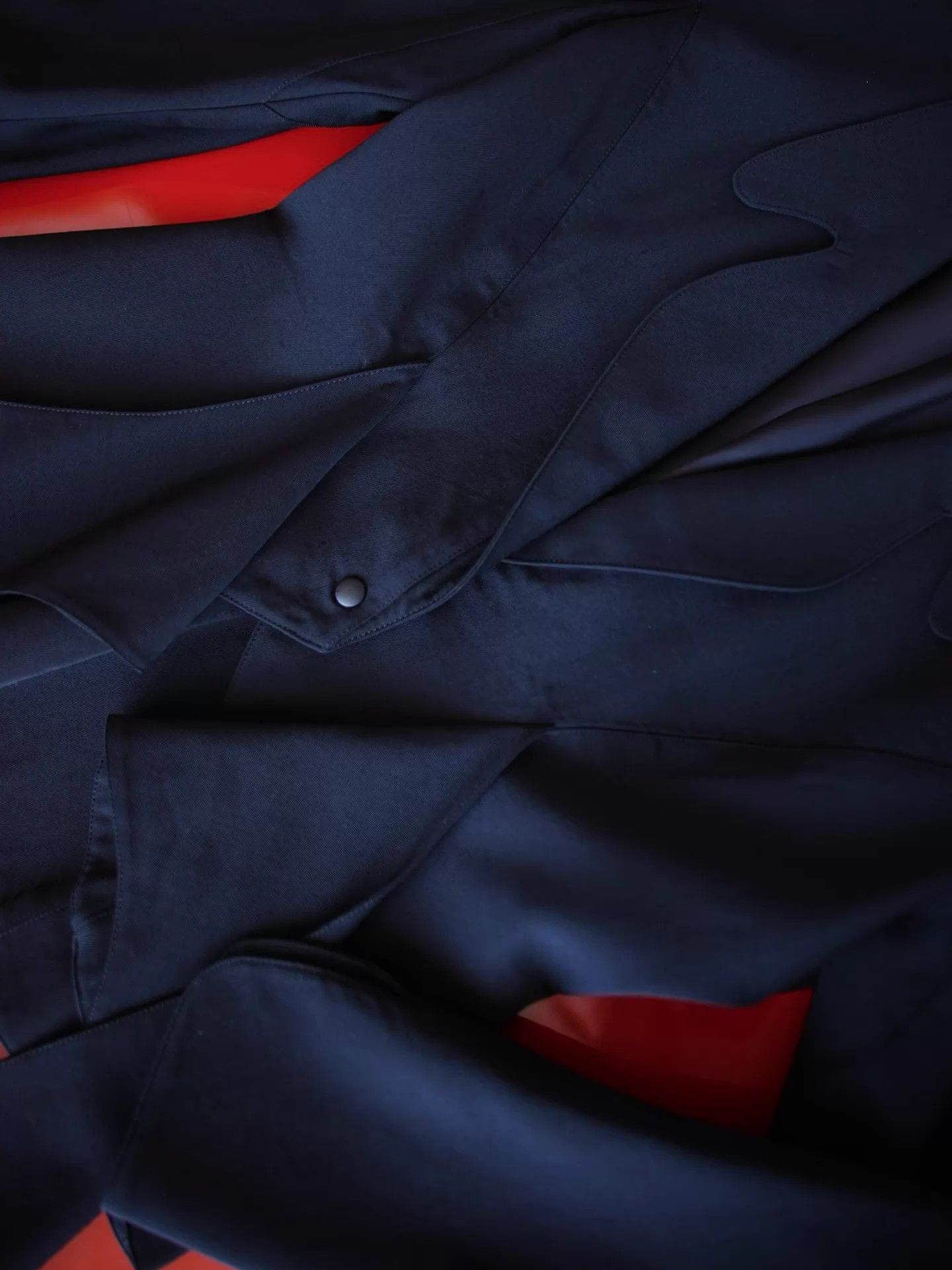 Thierry Mugler Thierry Mugler vintage black wool waist-tie blazer Size S / US 4 / IT 40 - 6 Thumbnail