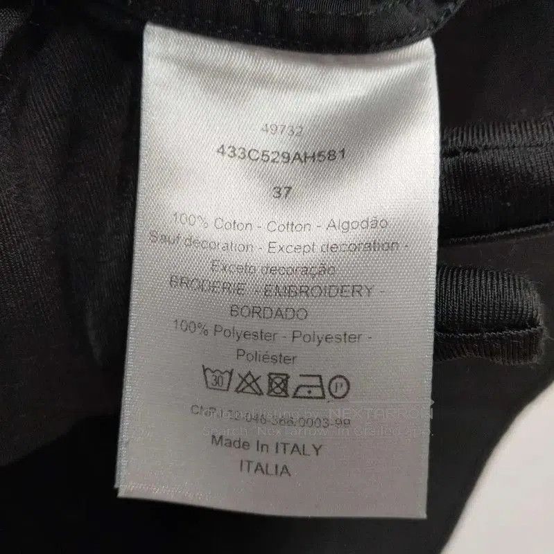Dior Dior Black Cotton Long Sleeve Shirt for Men . Size US S / EU 44-46 / 1 - 4 Thumbnail