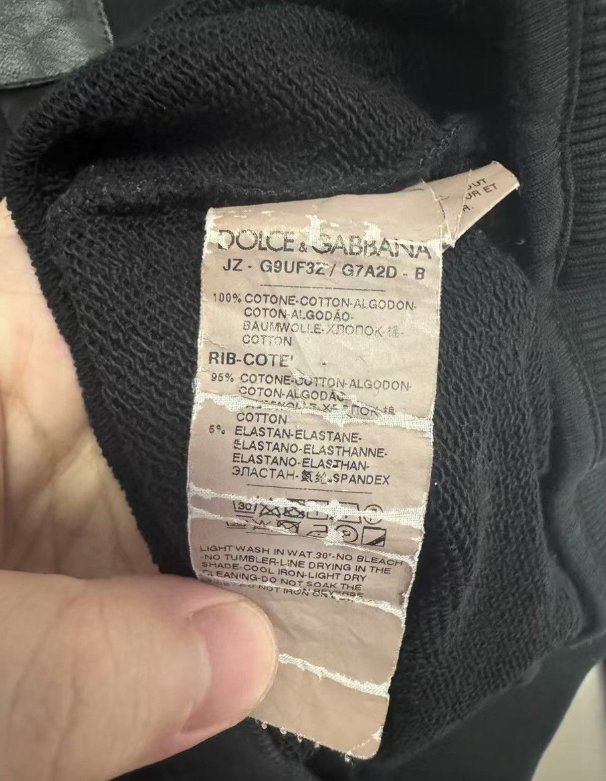 Dolce & Gabbana DOLCE & GABBANA Sweatshirt Size US S / EU 44-46 / 1 - 4 Thumbnail
