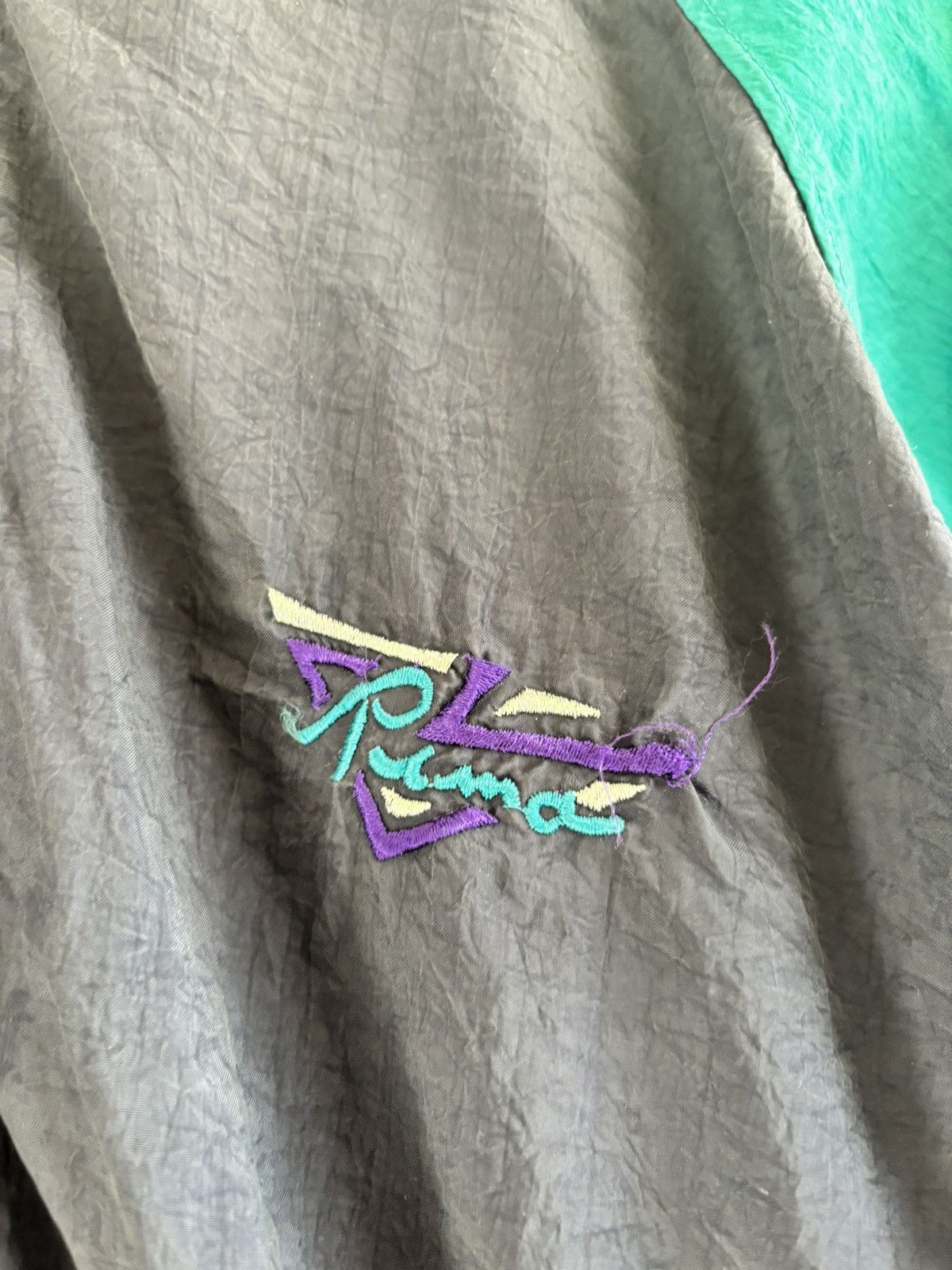 Puma Vintage 90s Puma jacket Size US M / EU 48-50 / 2 - 2 Thumbnail