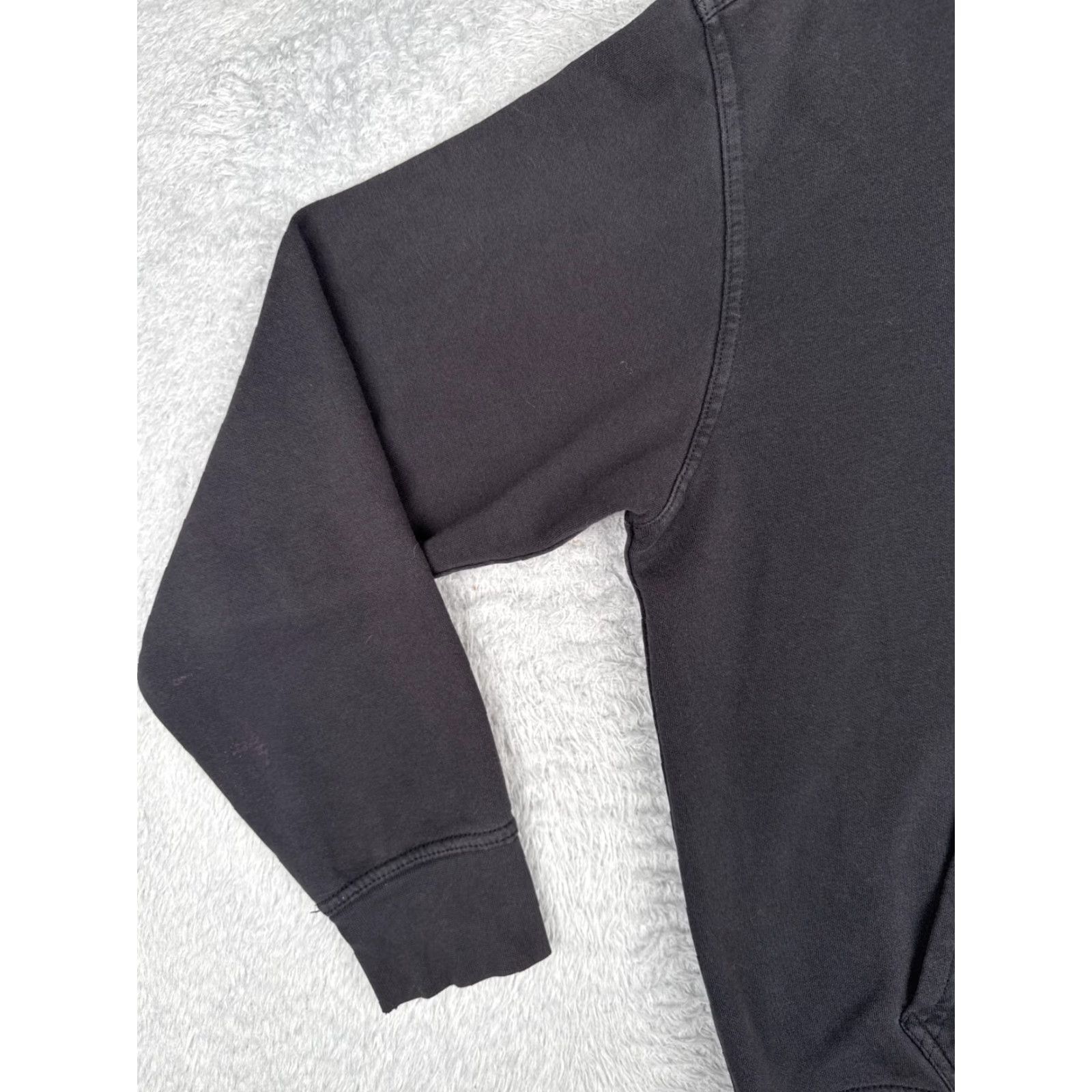 The North Face The North Face Hoodie Mens Medium Black Pullover Logo Sweatshirt Drawstring Size US M / EU 48-50 / 2 - 3 Thumbnail