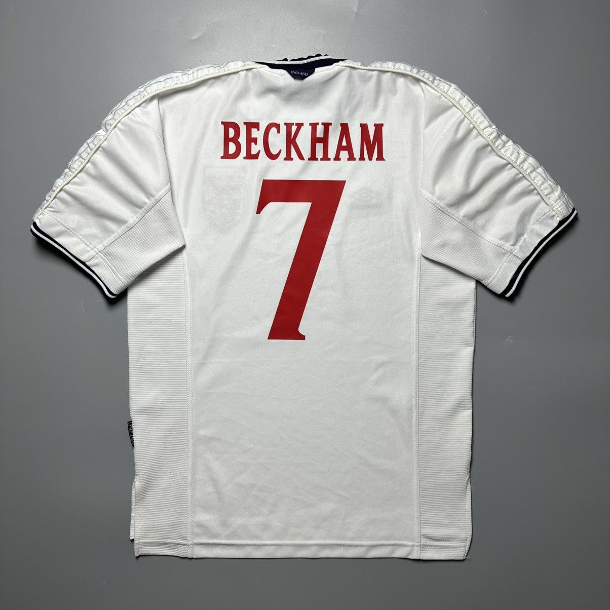 David Beckham × Umbro × Vintage Vintage England 2002 Home Jersey