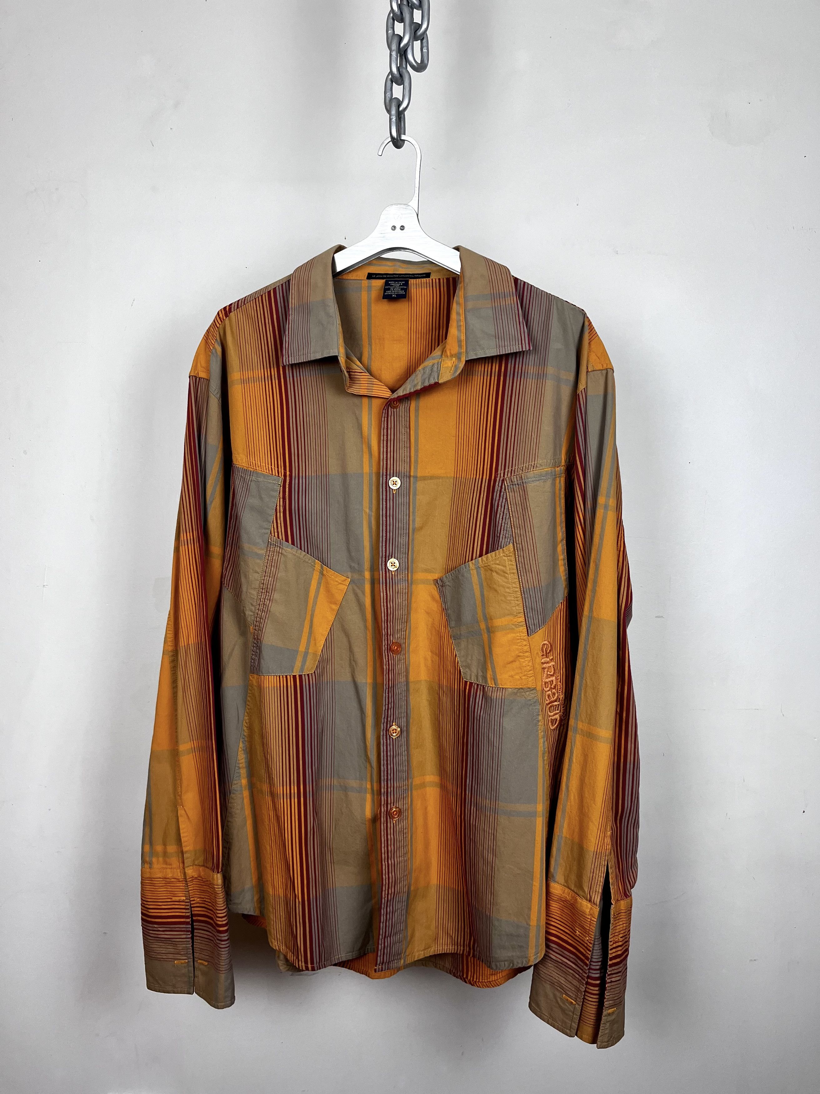 Marithe + Francois Girbaud Vintage M + F Girbaud Split Pocket Button up Size US XL / EU 56 / 4 - 2 Thumbnail