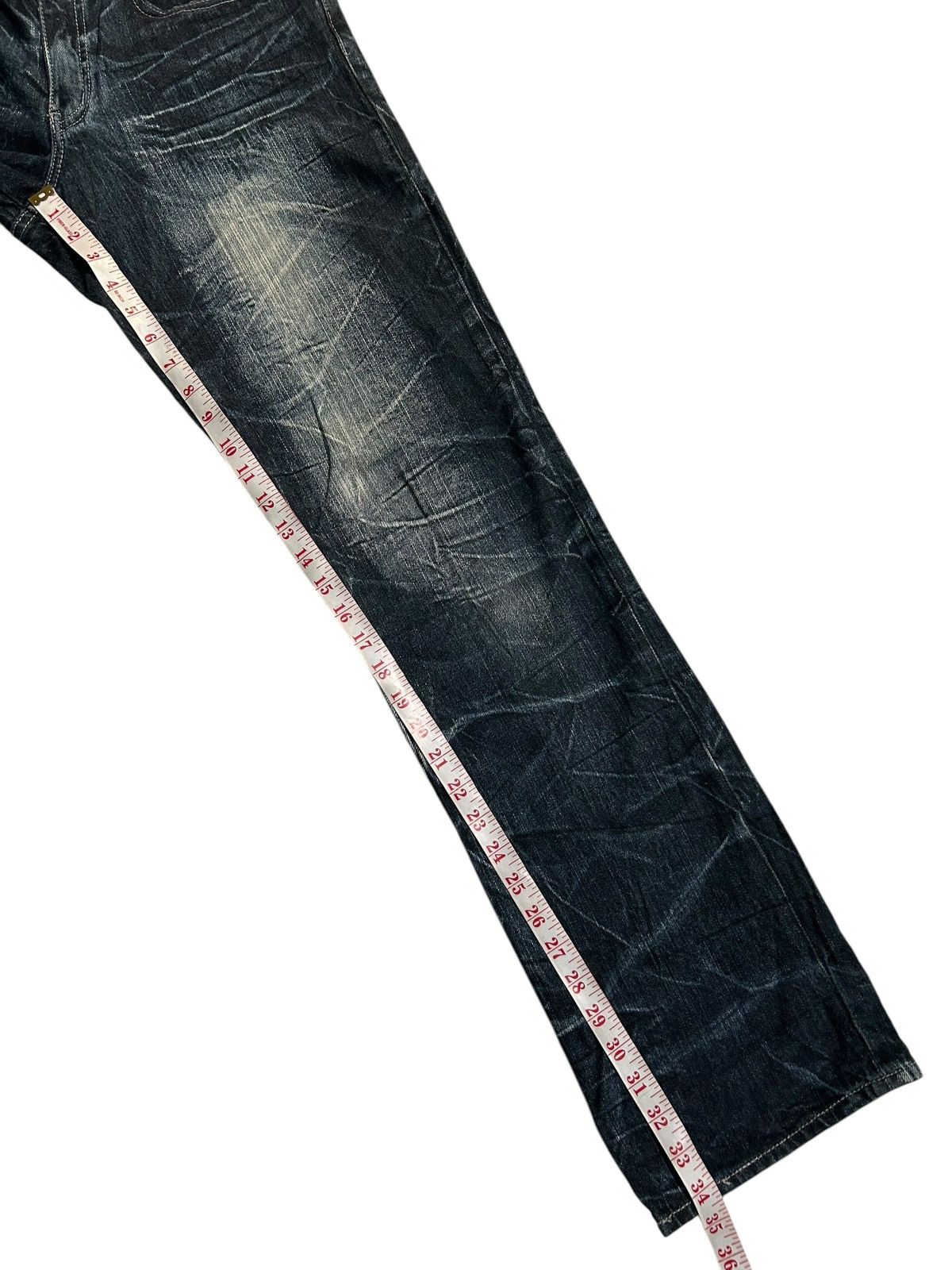 Japanese Brand × Kapital × Vintage Skull Bones wild Life Japanese Punk Denim Jeans Size US 31 - 16 Thumbnail