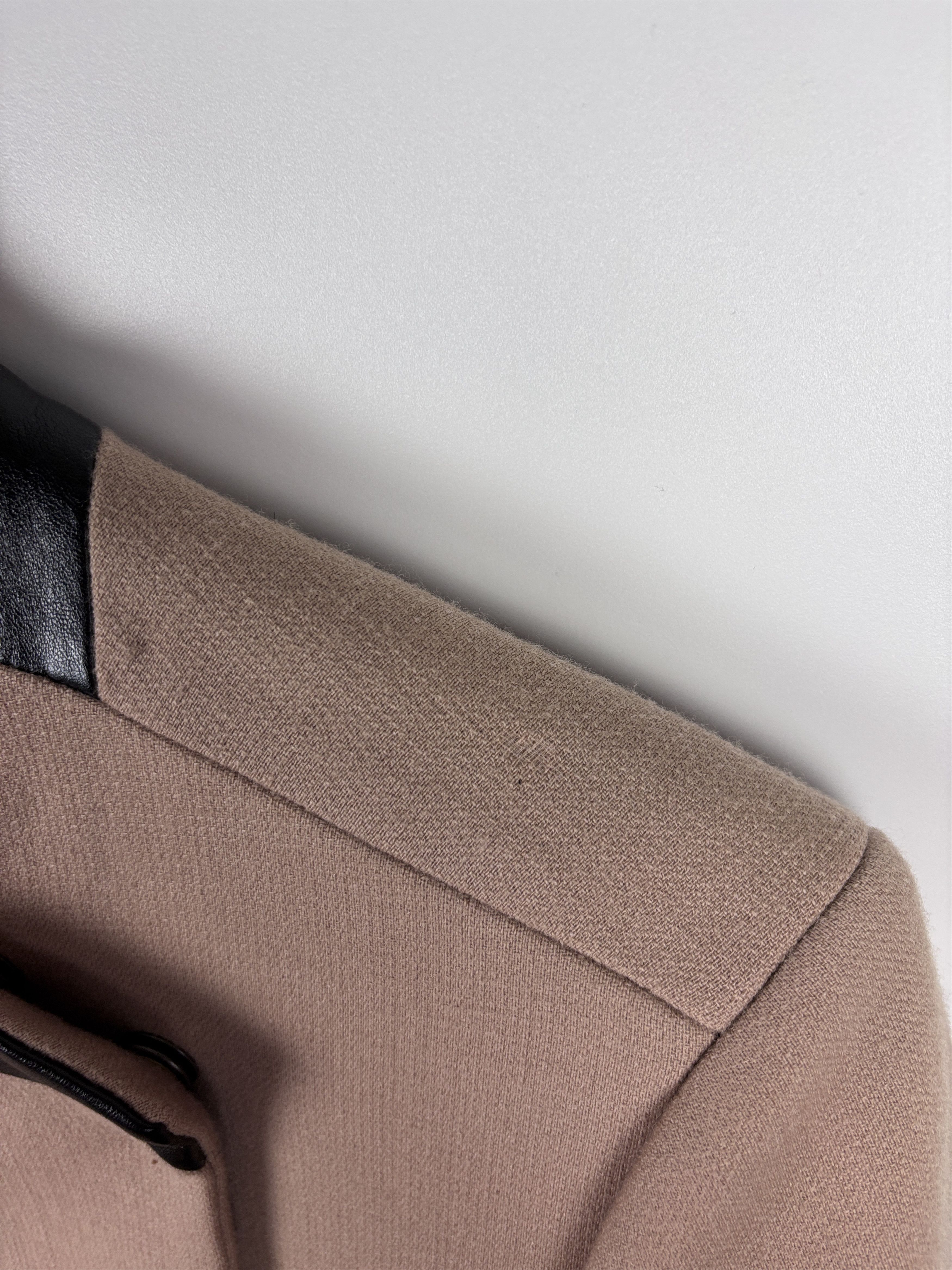 Iceberg Womens Iceberg Coat Blazer Wool Jacket Beige/Brown Size 44 Size M / US 6-8 / IT 42-44 - 3 Thumbnail