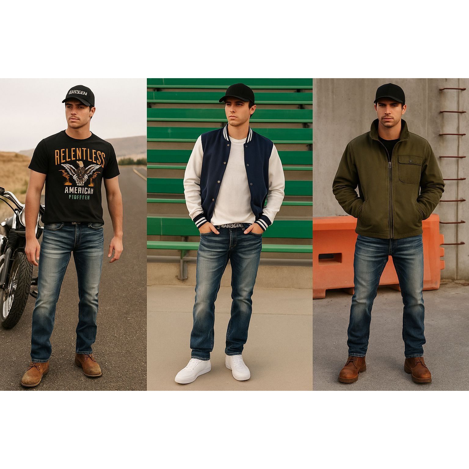 Other American Fighter Legend Void Bonneville Jean Men 27 Slim Vin Size US 27 - 1 Thumbnail