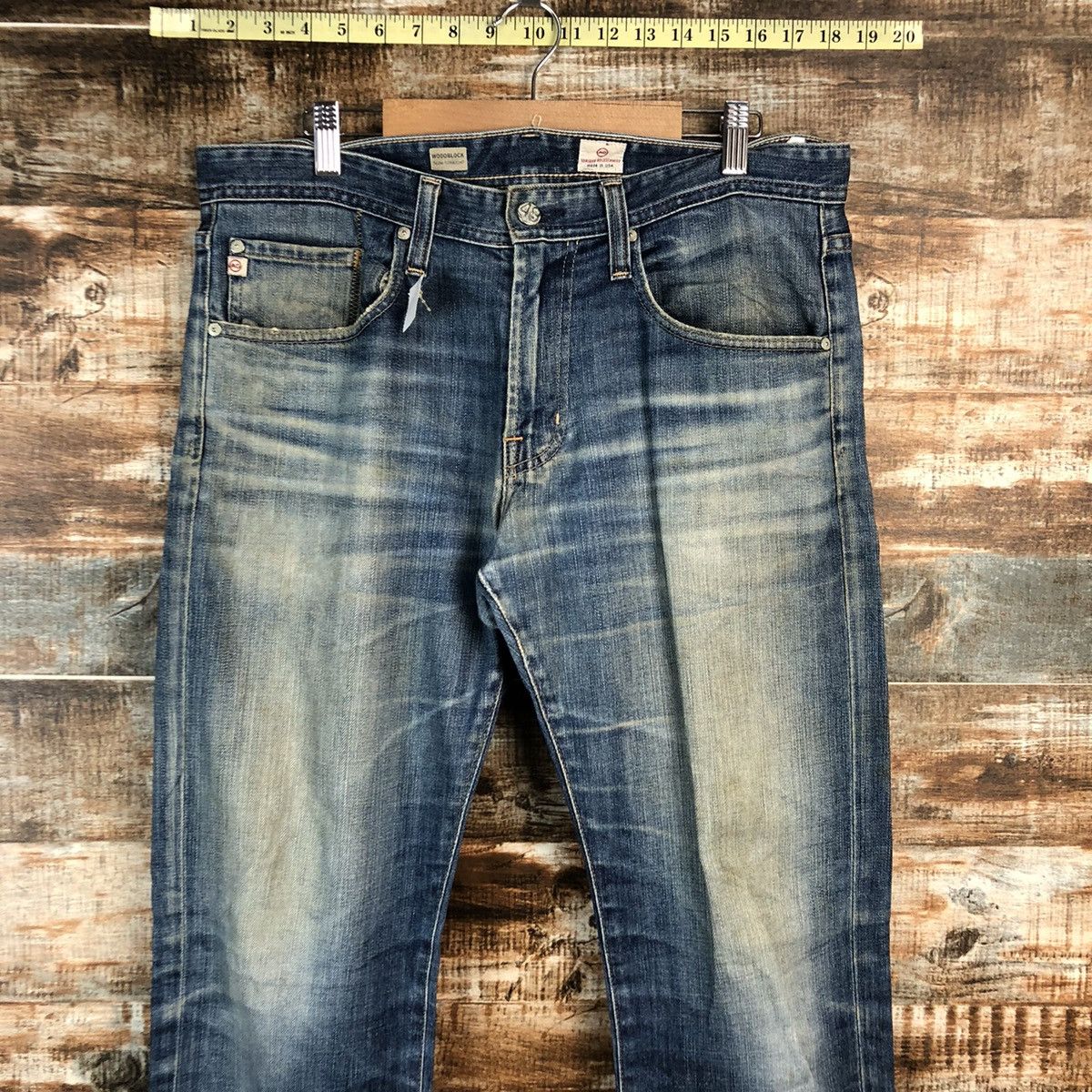 AG Adriano Goldschmied × Vintage DLL AG Adriano Goldschmied Blue Denim Pants #C253 Size US 32 / EU 48 - 4 Thumbnail
