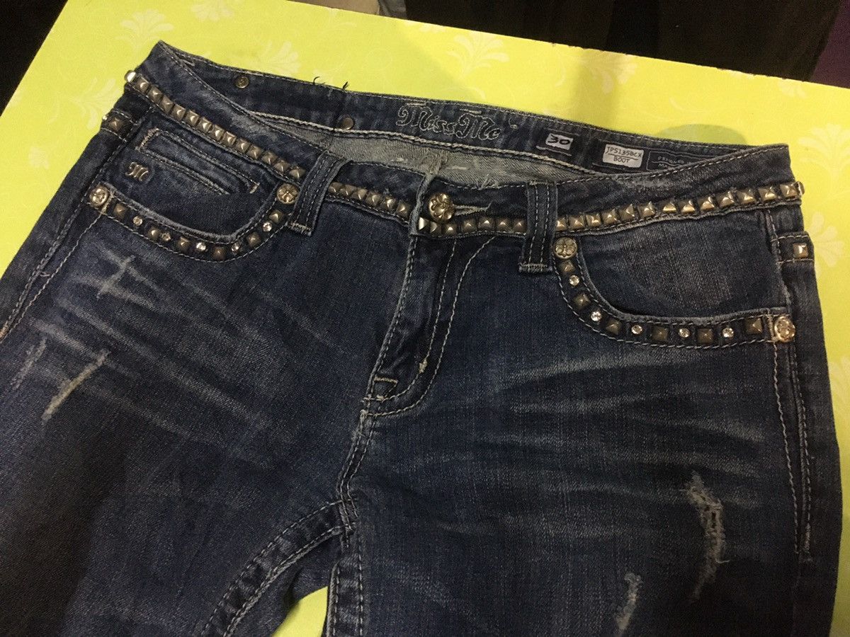 Miss Me Miss me studd jeans Size 33" - 5 Thumbnail