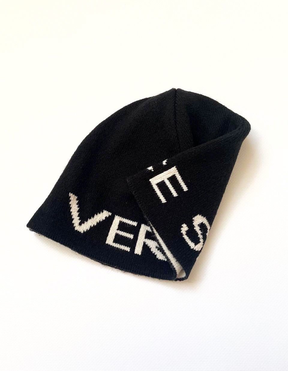 Versace Vintage Versace Sport winter print logo hat Size ONE SIZE - 3 Thumbnail