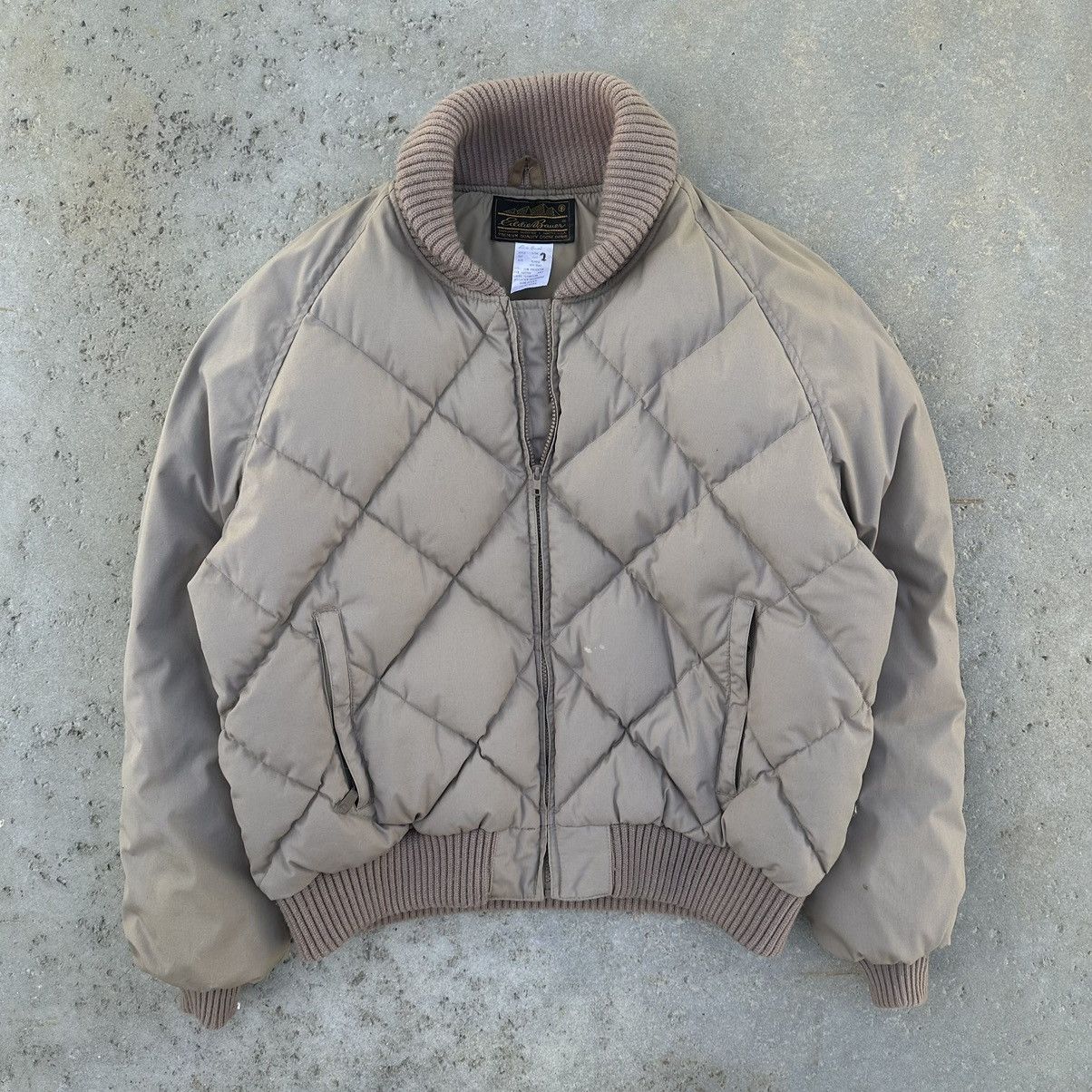 Eddie Bauer VTG 90’s Eddie Bauer Skyliner Quilted Goose Down Puffer Size US XL / EU 56 / 4 - 1 Thumbnail