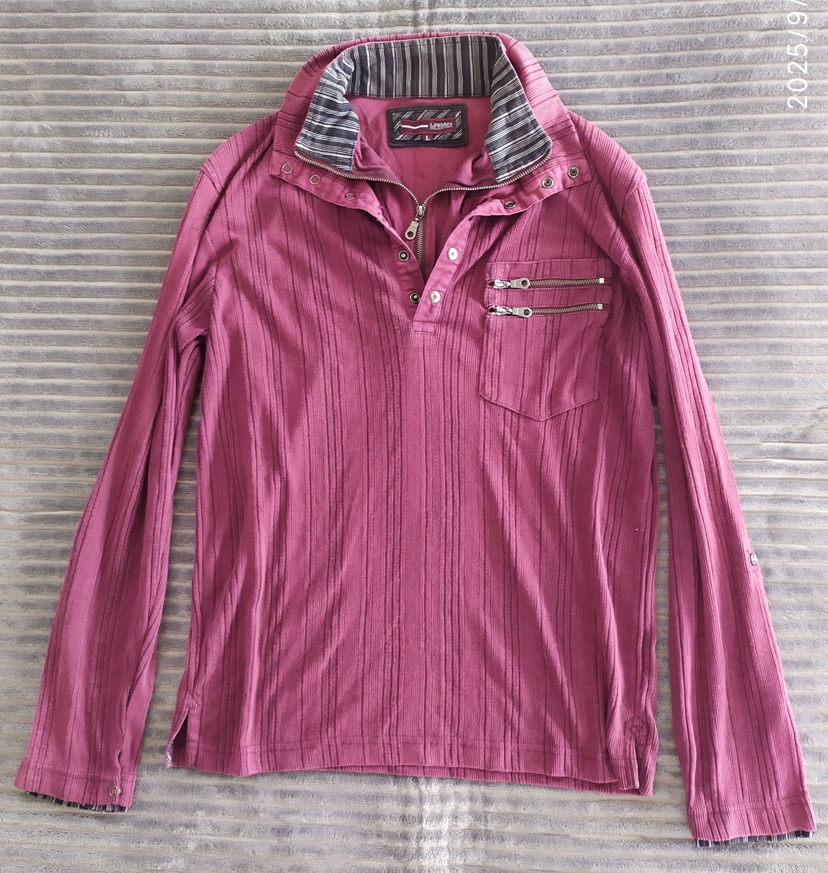 If Six Was Nine Japanese Urban Collection Double Layer Long Sleeve Ifsix Lgb Size US L / EU 52-54 / 3 - 1 Thumbnail