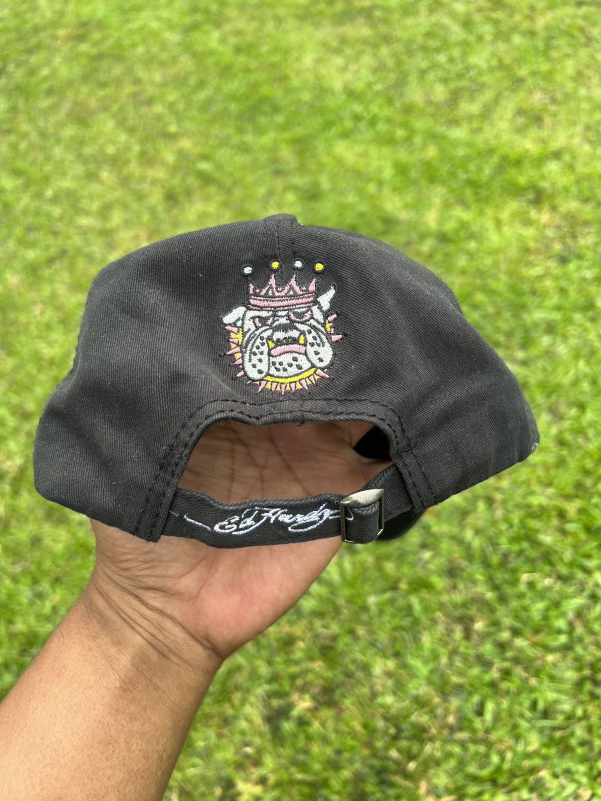 Ed Hardy × Vintage ED HARDY BULLDOG HAT Size ONE SIZE - 4 Thumbnail