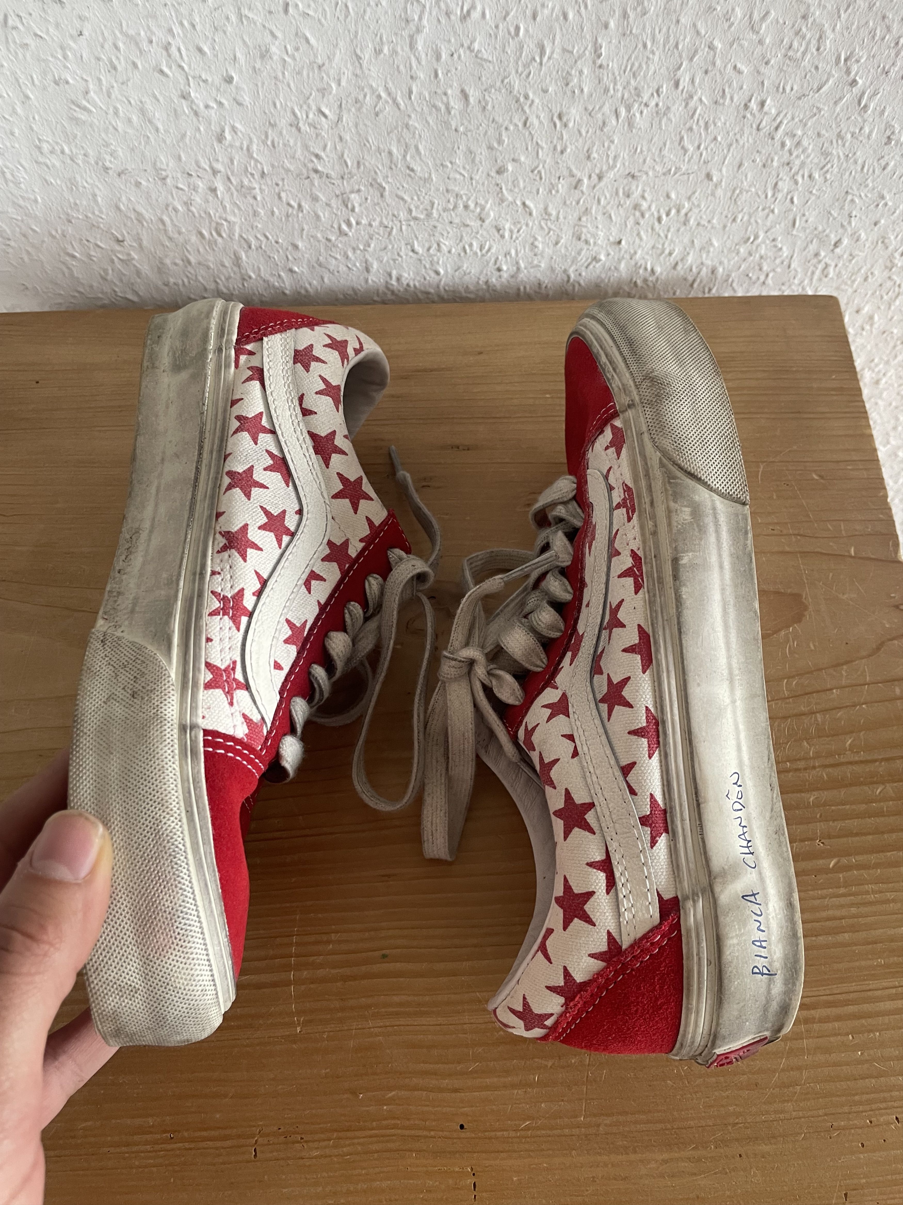 BIANCA CHANDON × Vans Red Star Old Skool Size US 5.5 / EU 38 - 9 Thumbnail