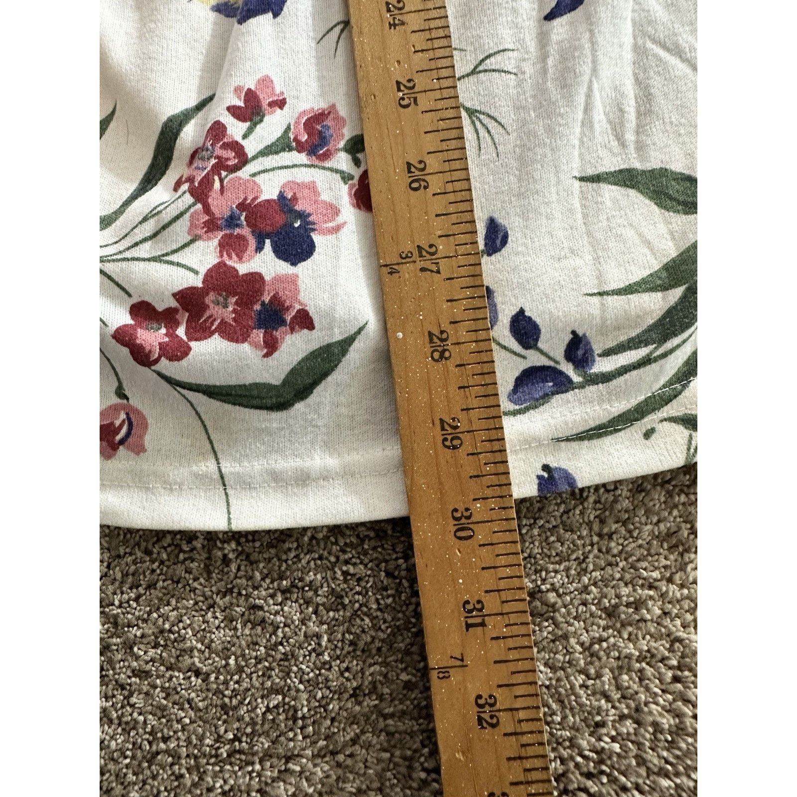 Other FR Sport Women's Large Floral Print Skirt Made in USA Size 31" - 4 Thumbnail