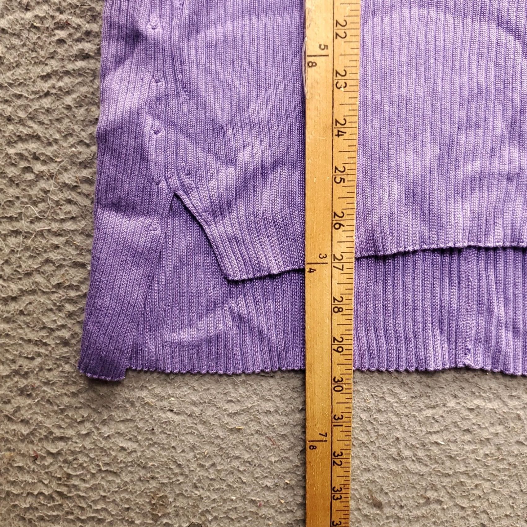 Ralph Lauren Lauren Ralph Lauren Sweater Womens XL Purple Ribbed Knit Sleeveless Pullover Size XL / US 12-14 / IT 48-50 - 3 Thumbnail
