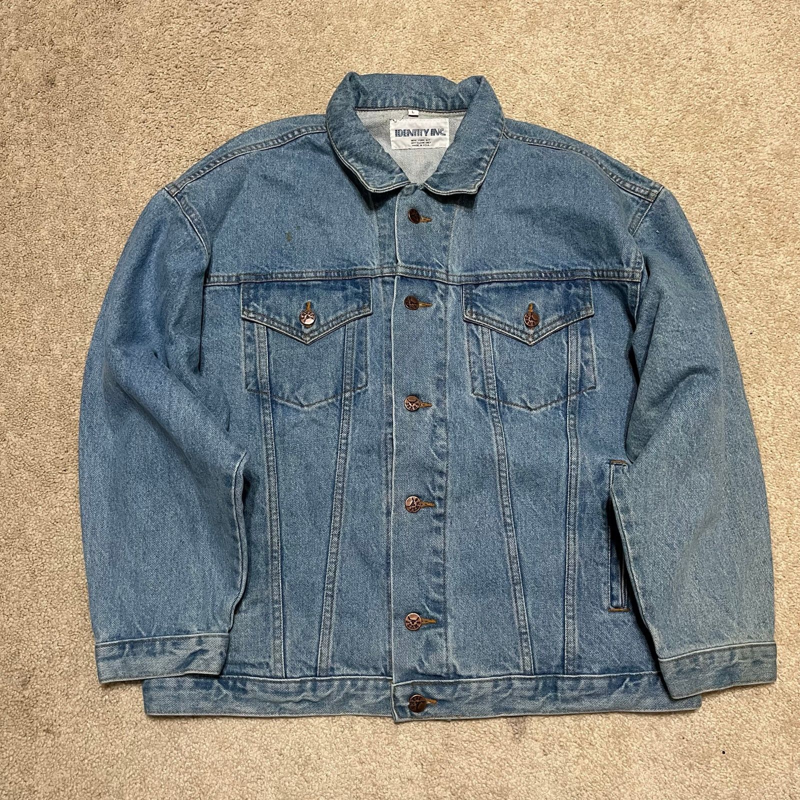 Other 90s Identity Inc USA Made Rosie O’Donnell Show Denim Jacket Size US L / EU 52-54 / 3 - 2 Thumbnail