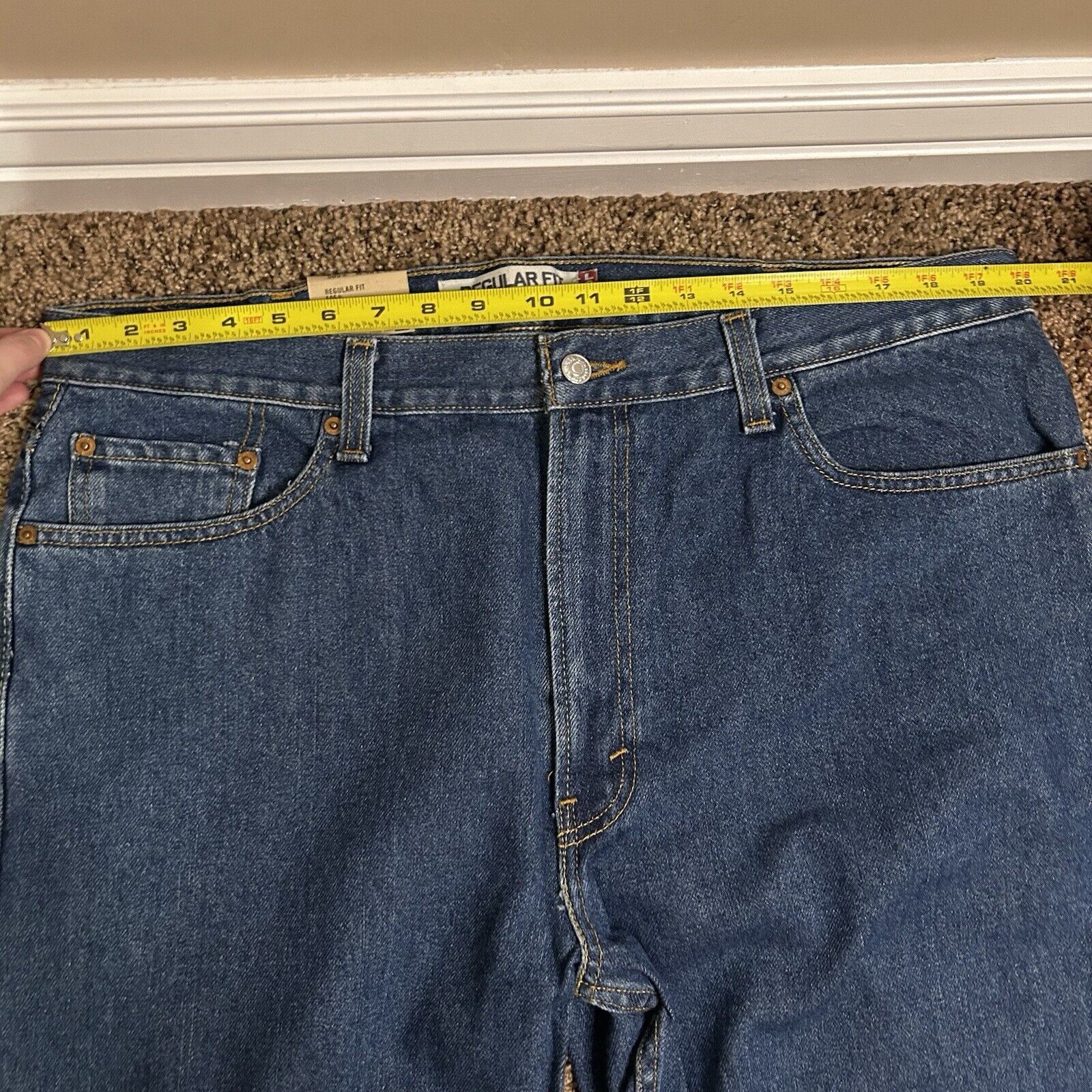 Levi's 2008 Y2K Levi's 505 Regular Fit Straight Leg Men's Jeans Size US 40 / EU 56 - 12 Thumbnail