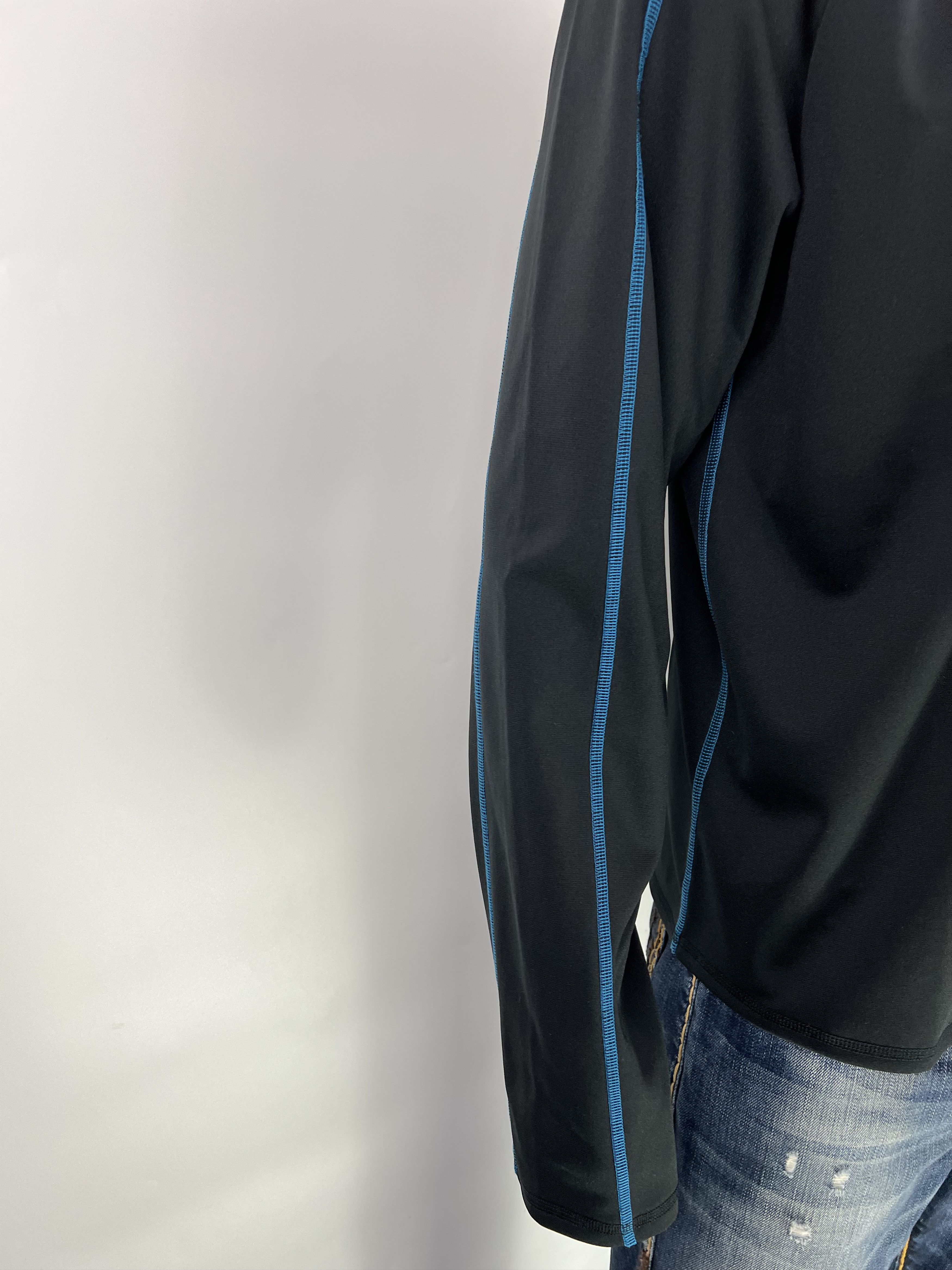 KJUS Kjus Men's Black 1/2 Zip Golf Pullover Size 54 Size US XL / EU 56 / 4 - 5 Thumbnail