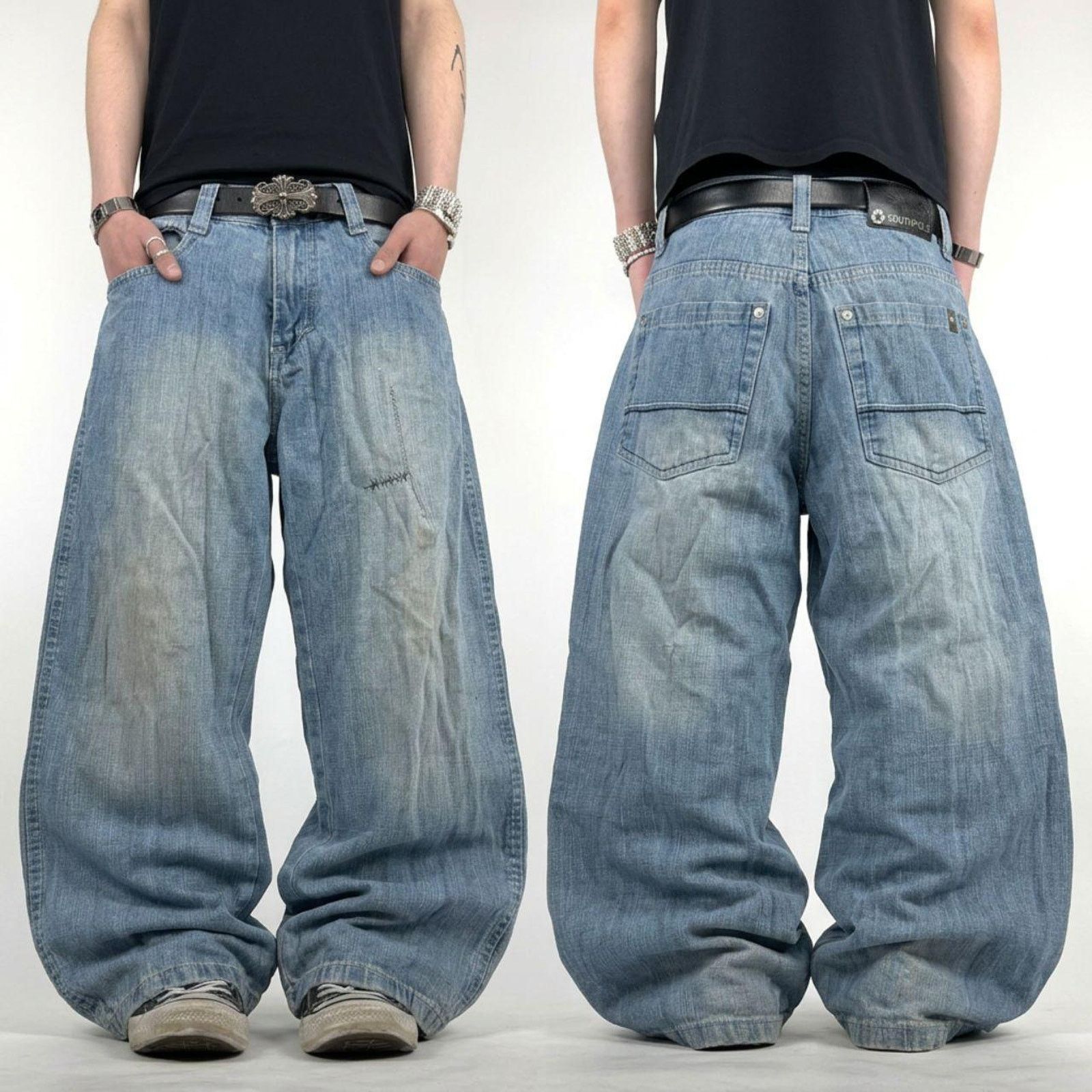 Southpole SOUTHPOLE baggy jeans y2k archive sk8 | Grailed