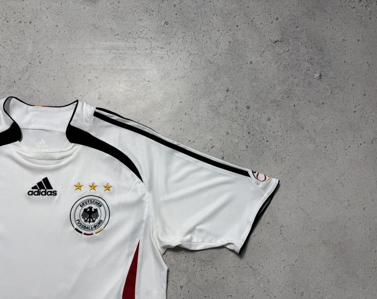 Adidas Adidas Germany Deutschland 2005/2006 Vintage Soccer Jersey Size US XL / EU 56 / 4 - 2 Thumbnail