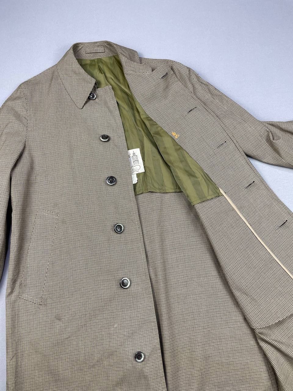 London Fog Vintage LONDON FOG Checked Over Trench Coats Size US M / EU 48-50 / 2 - 6 Thumbnail